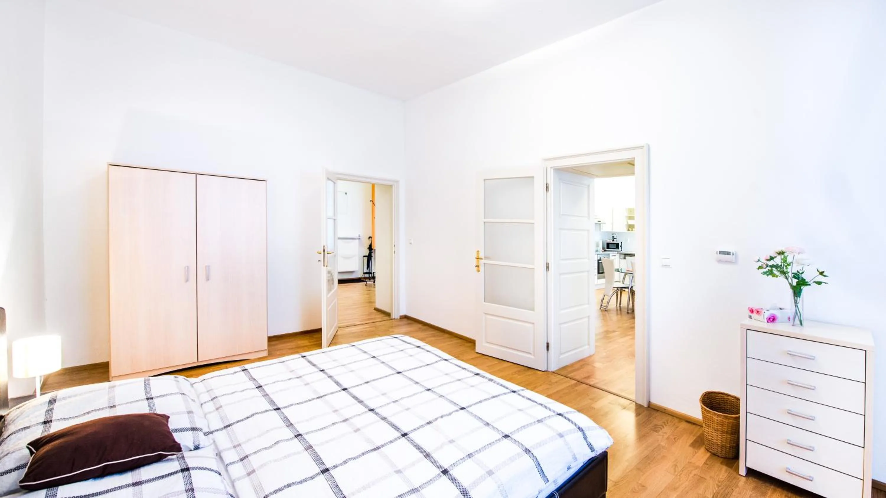 Bedroom, Bed in Central Apartmany Biela street