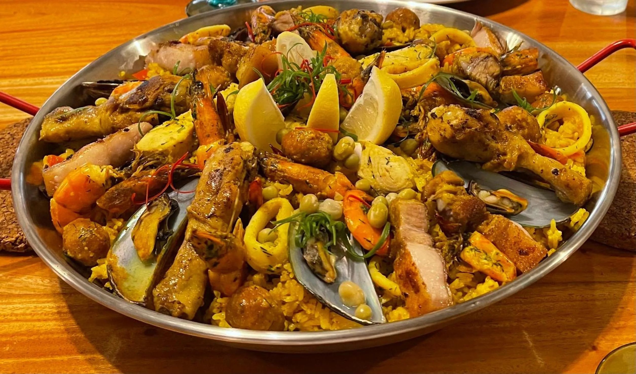 Food in Tongatok Cliff Resort