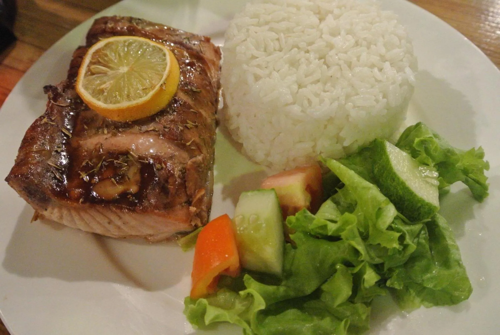 Food in Tongatok Cliff Resort