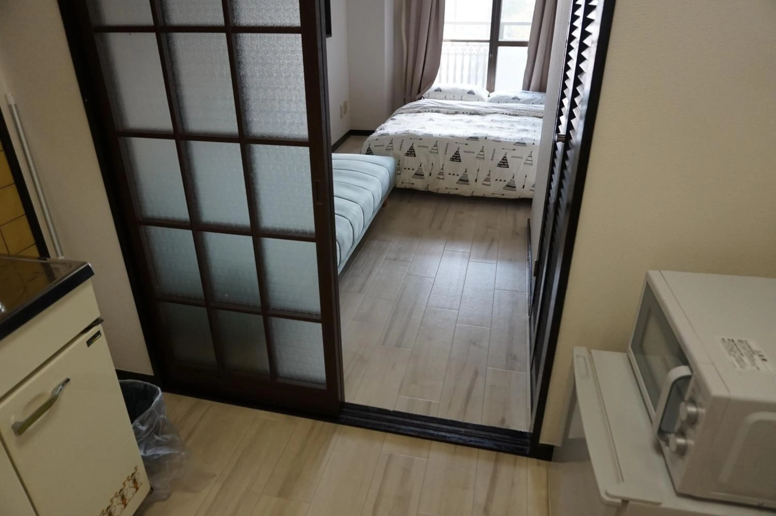 Photo of the whole room, Bed in CUBIC.30