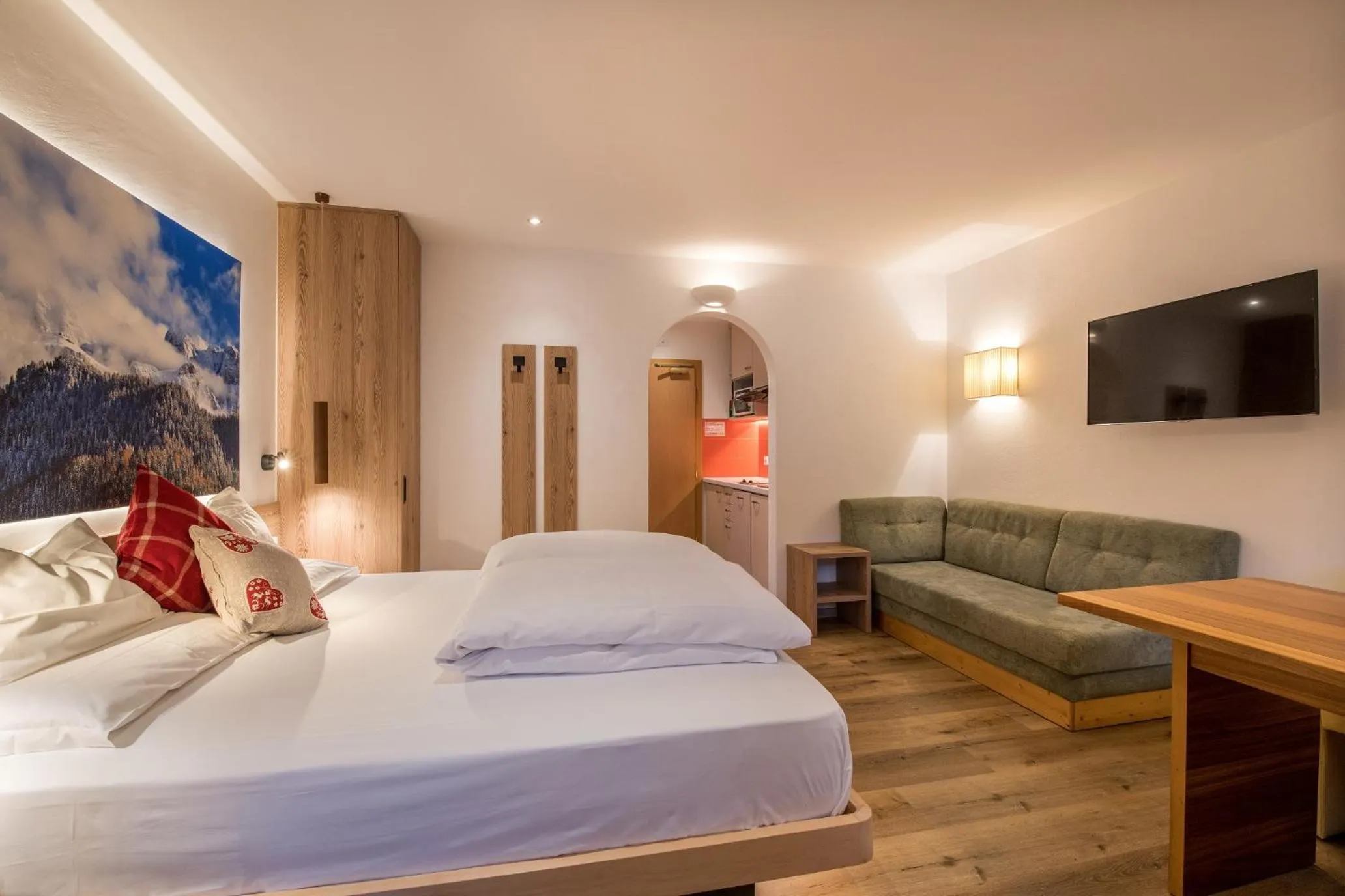 Bedroom, Bed in La Tambra - Residence - Central with Restaurant