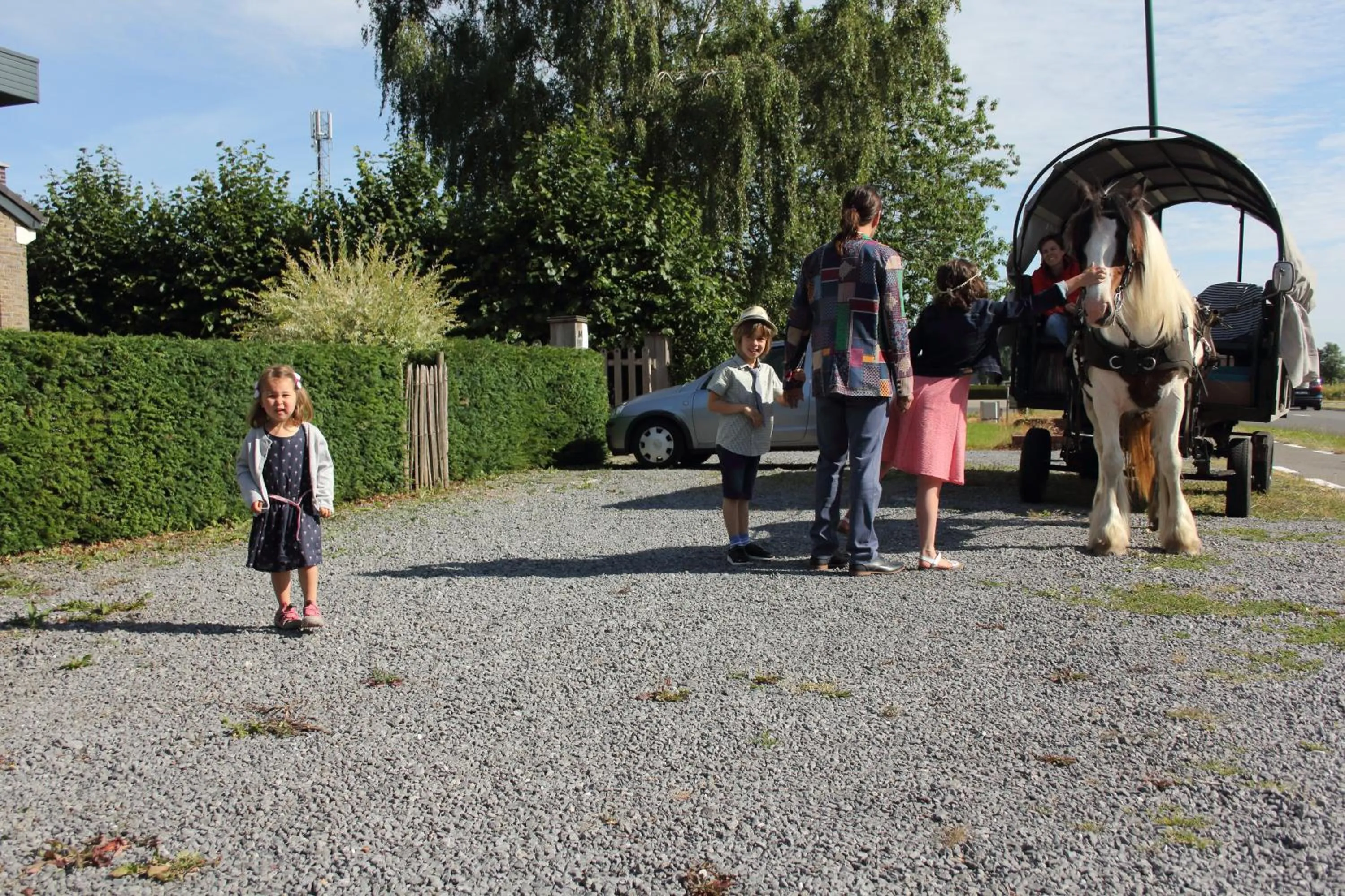 Horse-riding in B&B Cambiare