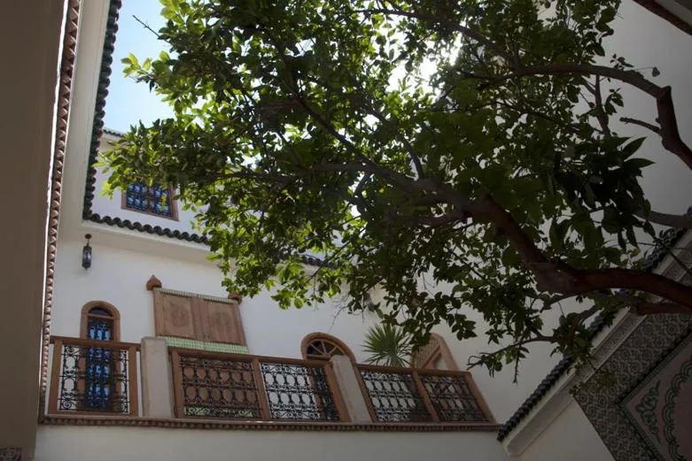 Bird's eye view in Riad Granvilier