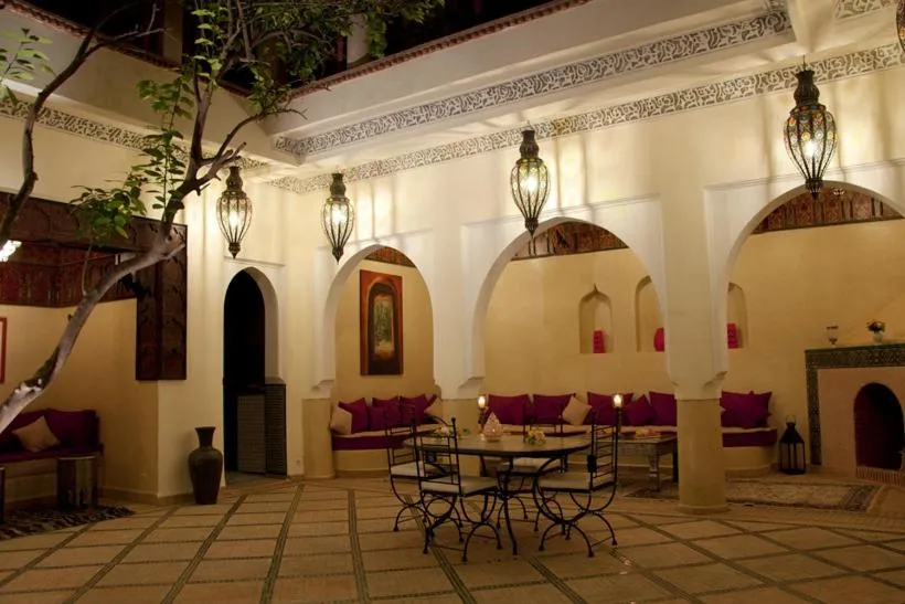 Lounge or bar in Riad Granvilier