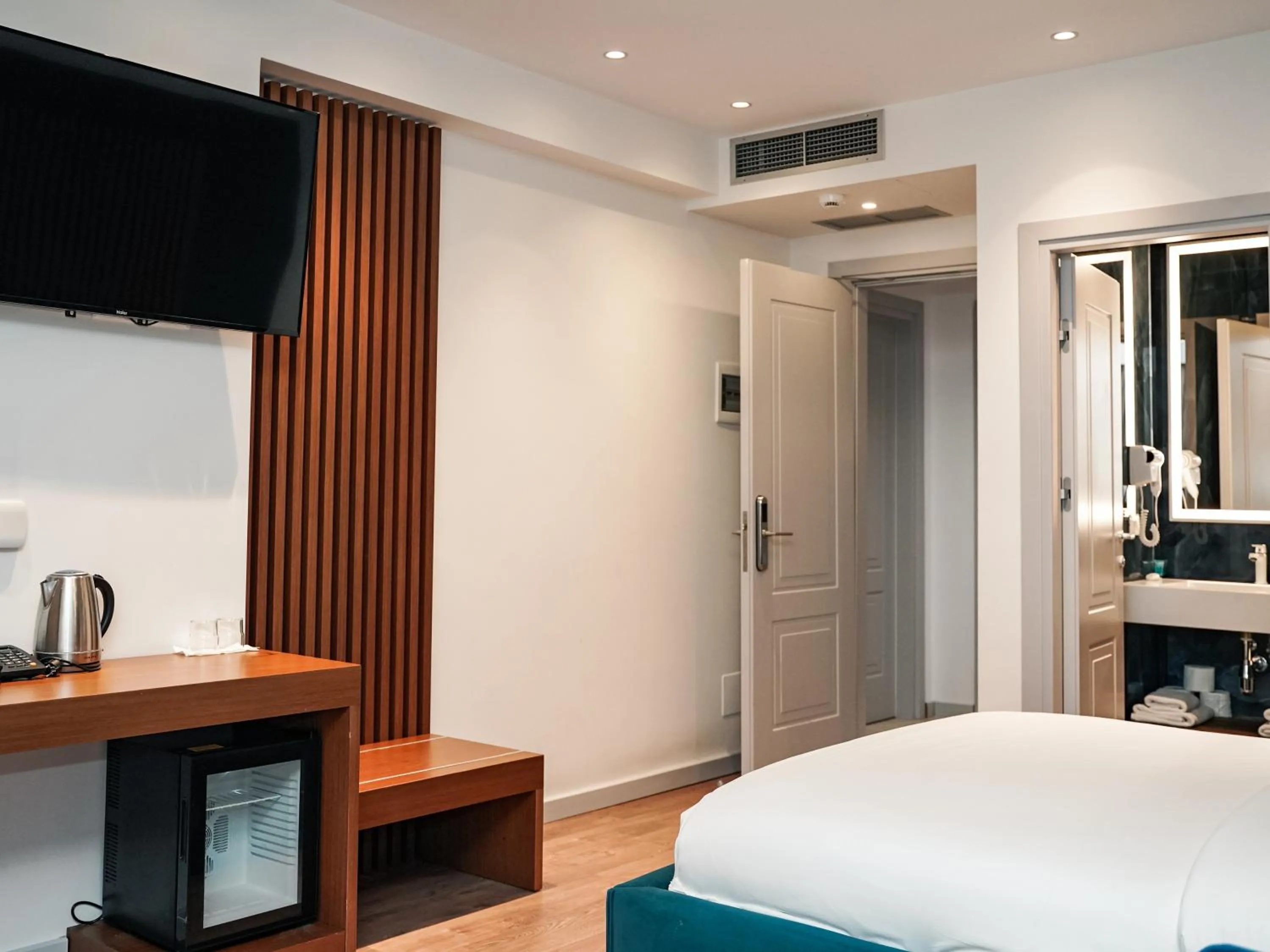 Bed in VM Resort & SPA