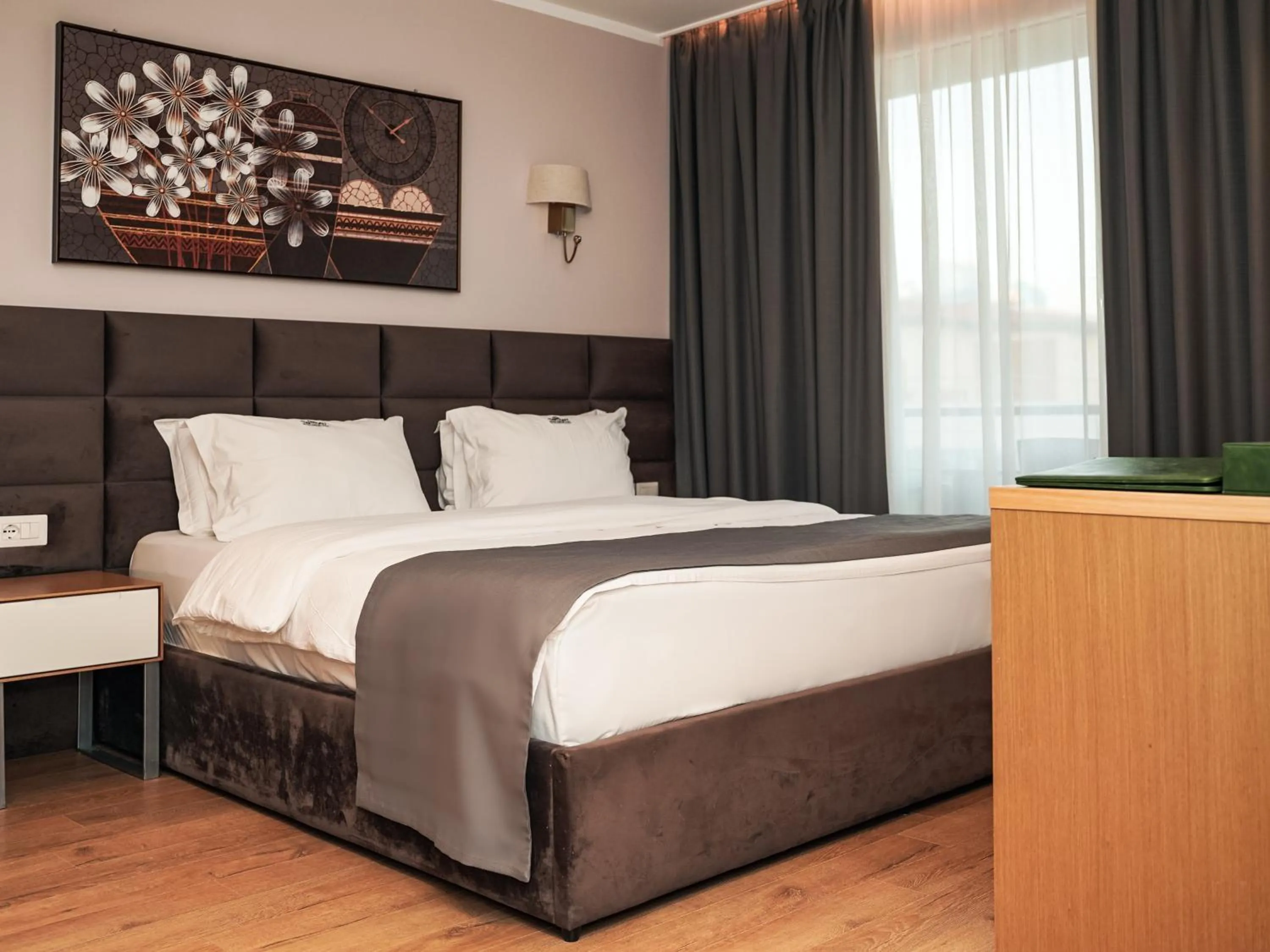 Bed in VM Resort & SPA