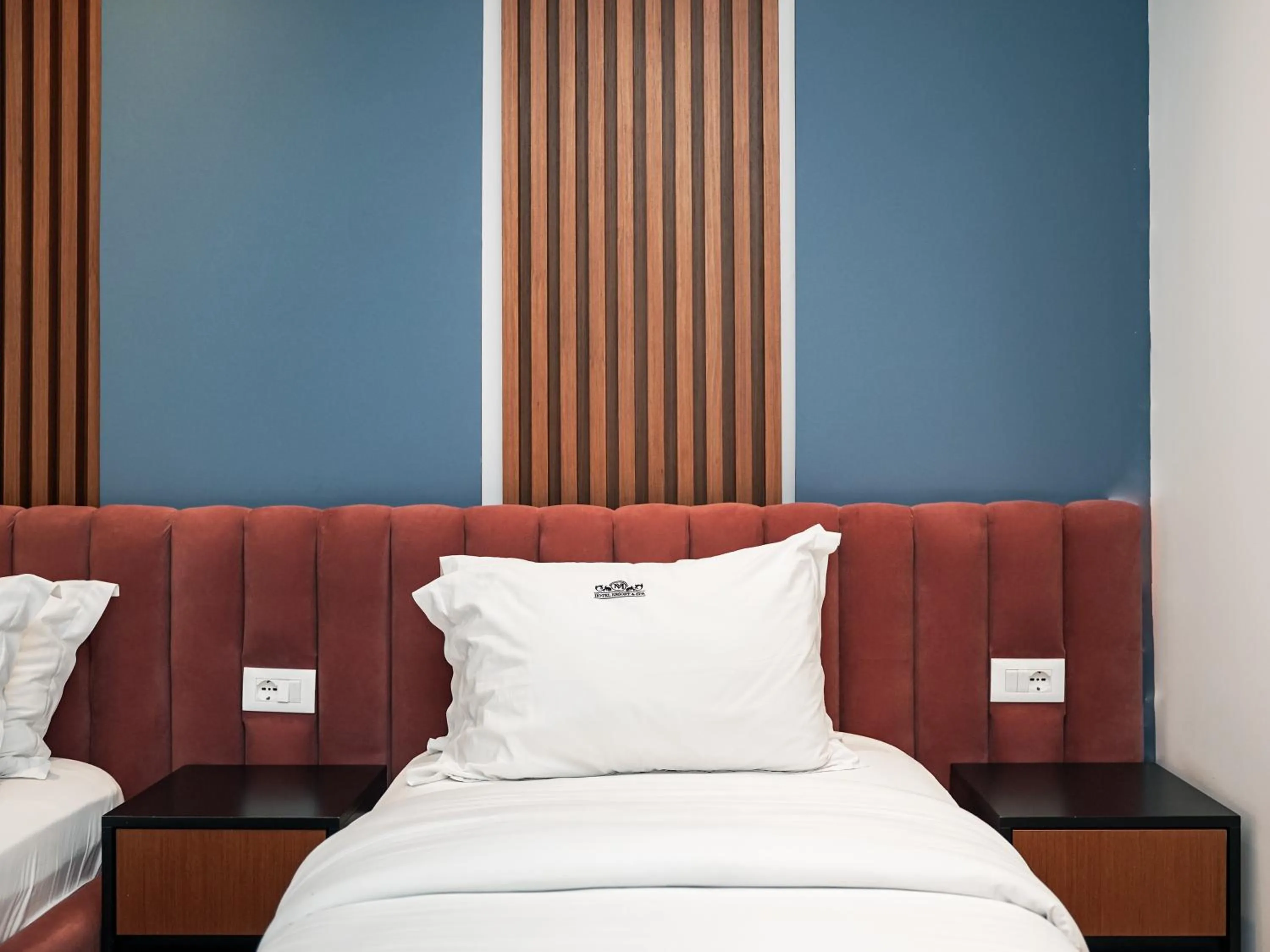 Bed in VM Resort & SPA