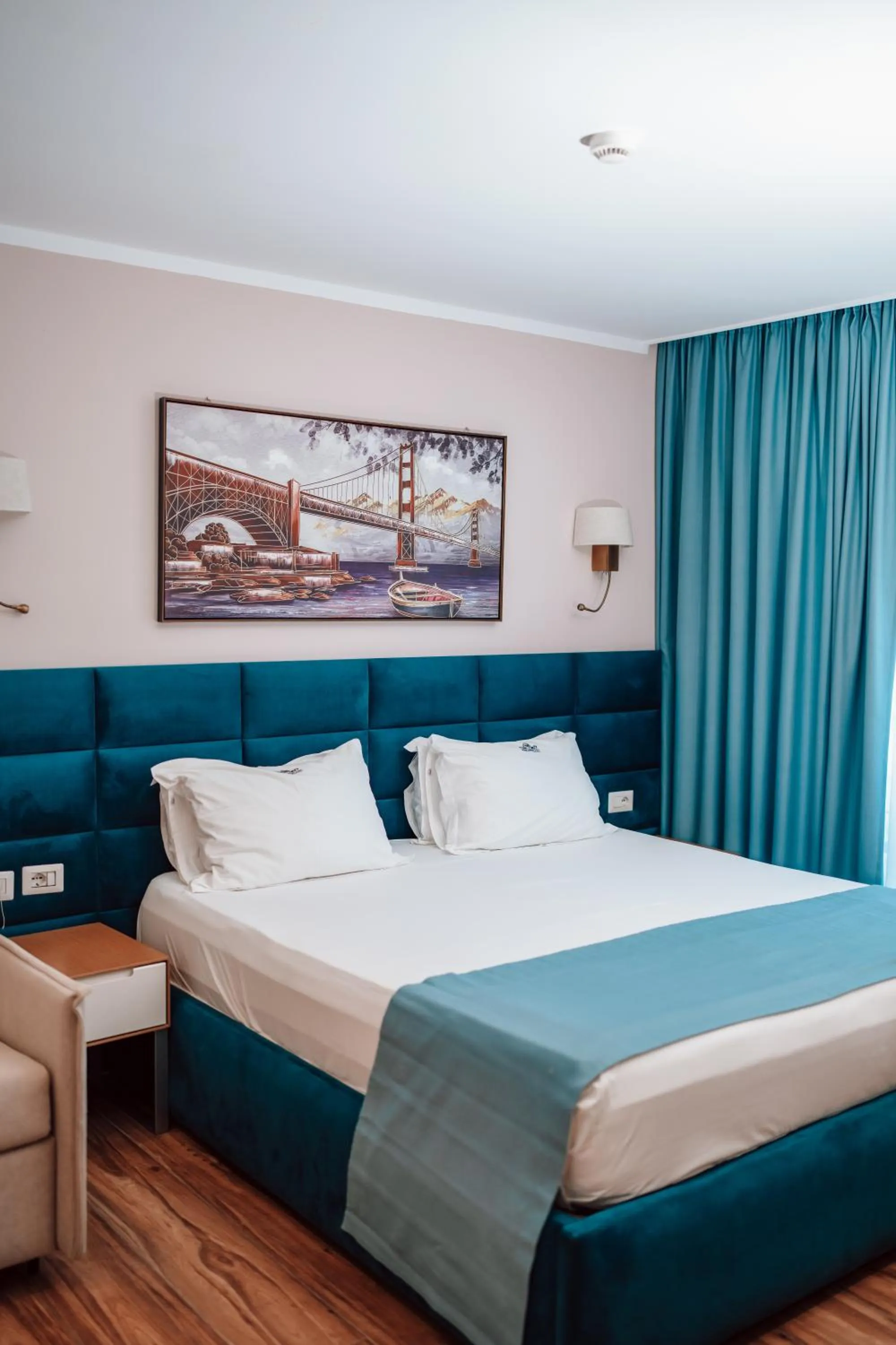 Bed in VM Resort & SPA