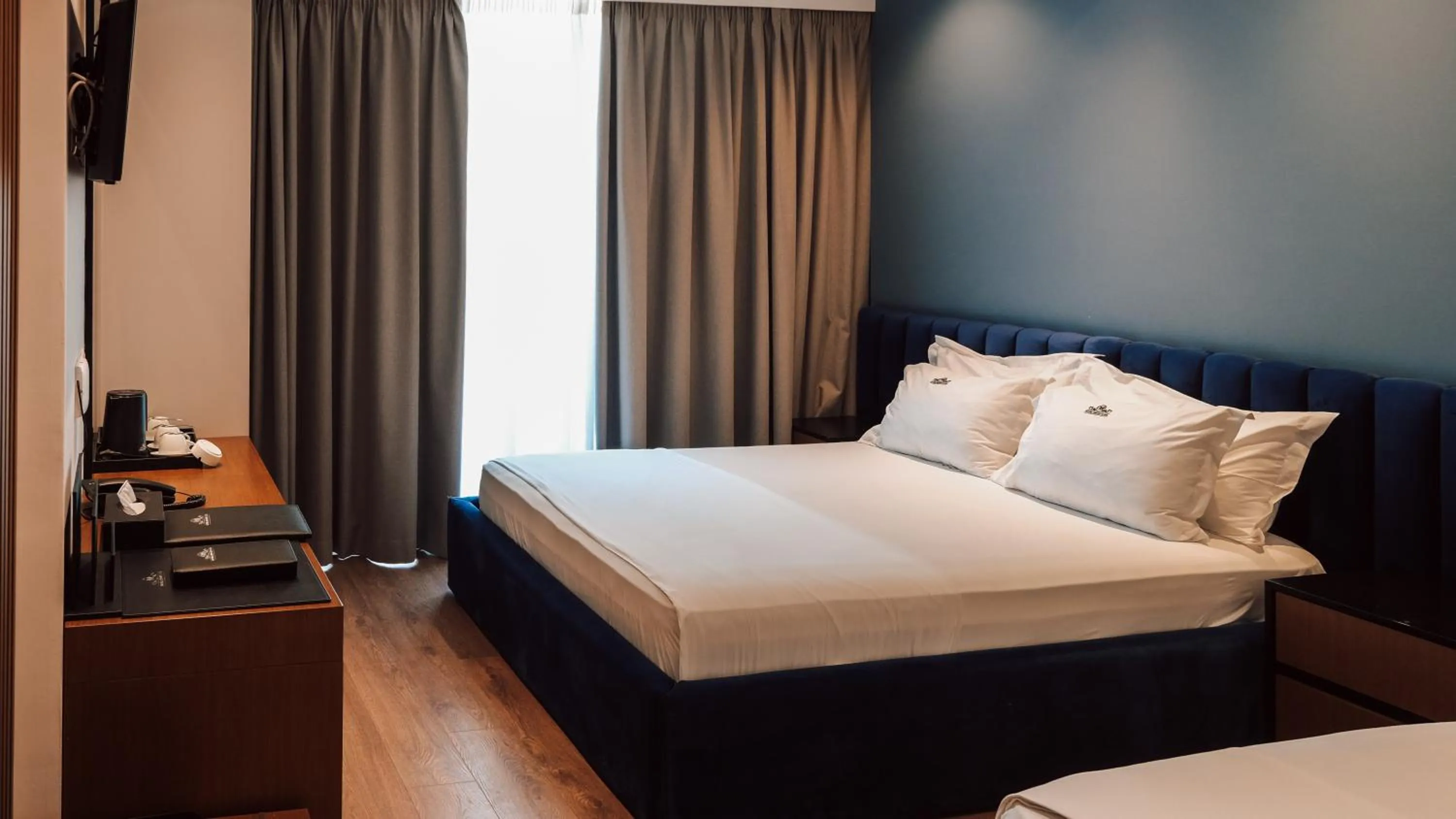 Bed in VM Resort & SPA