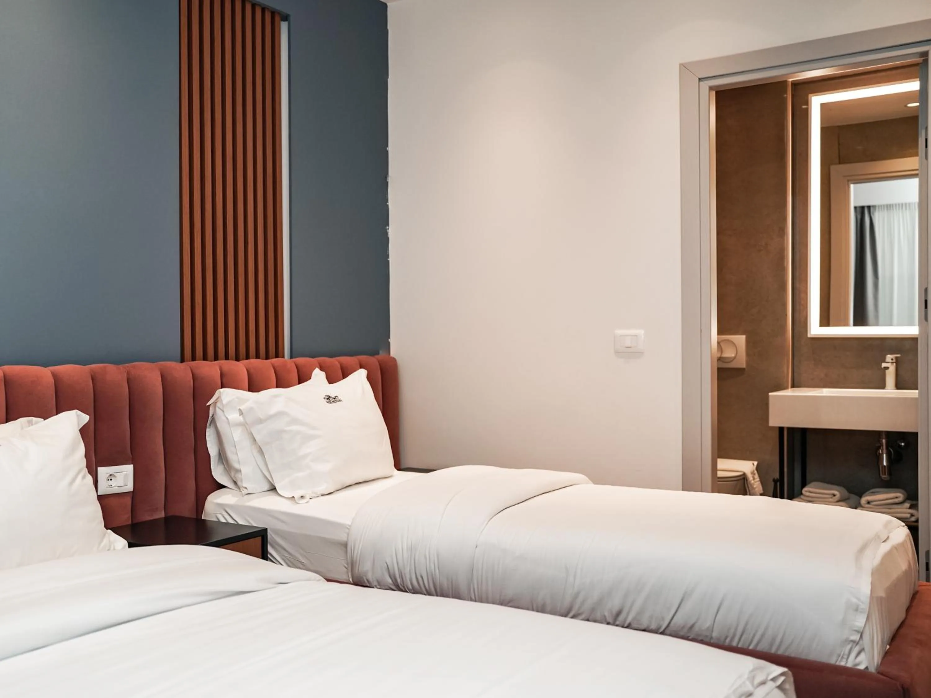 Bed in VM Resort & SPA