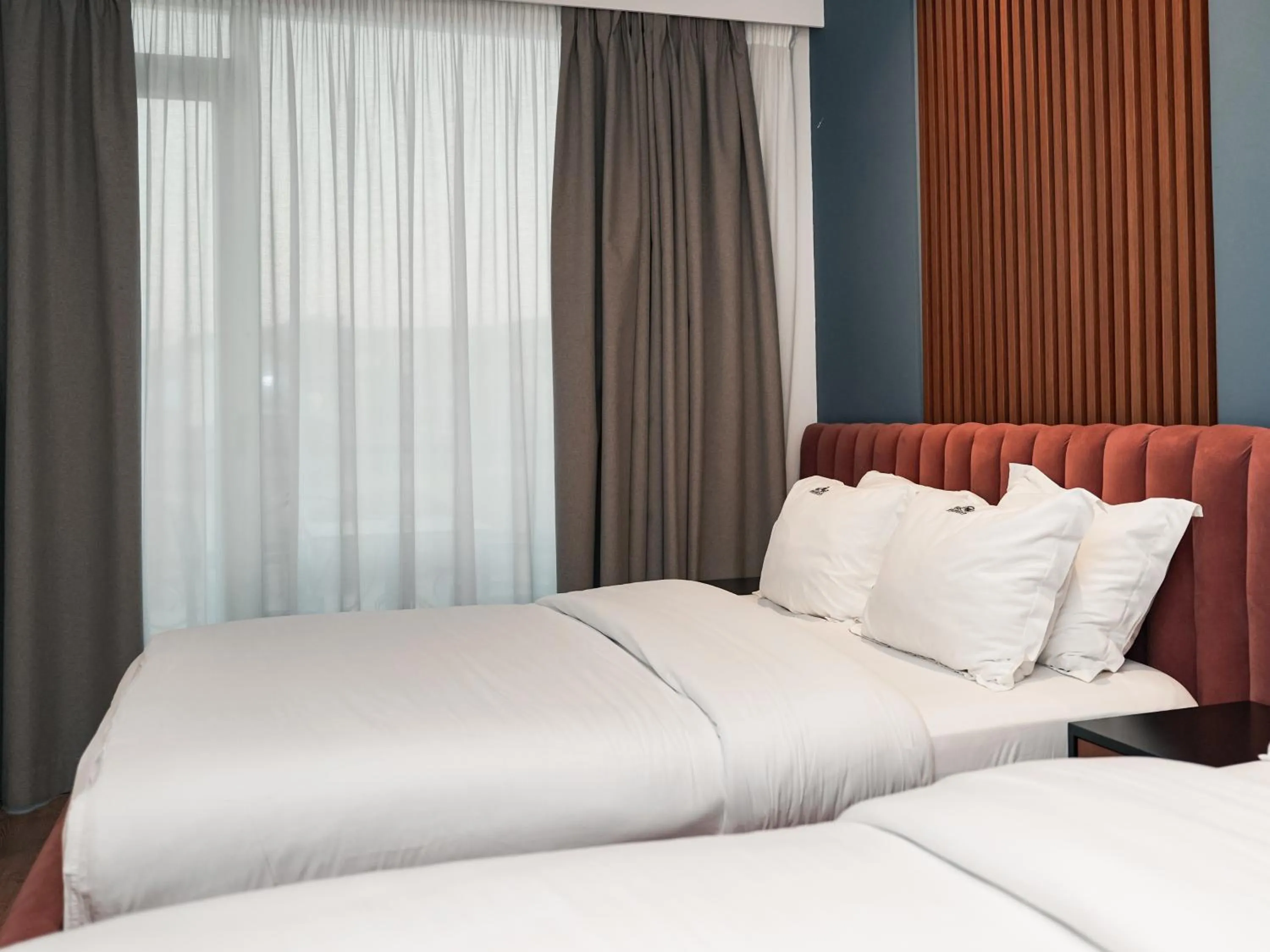 Bed in VM Resort & SPA