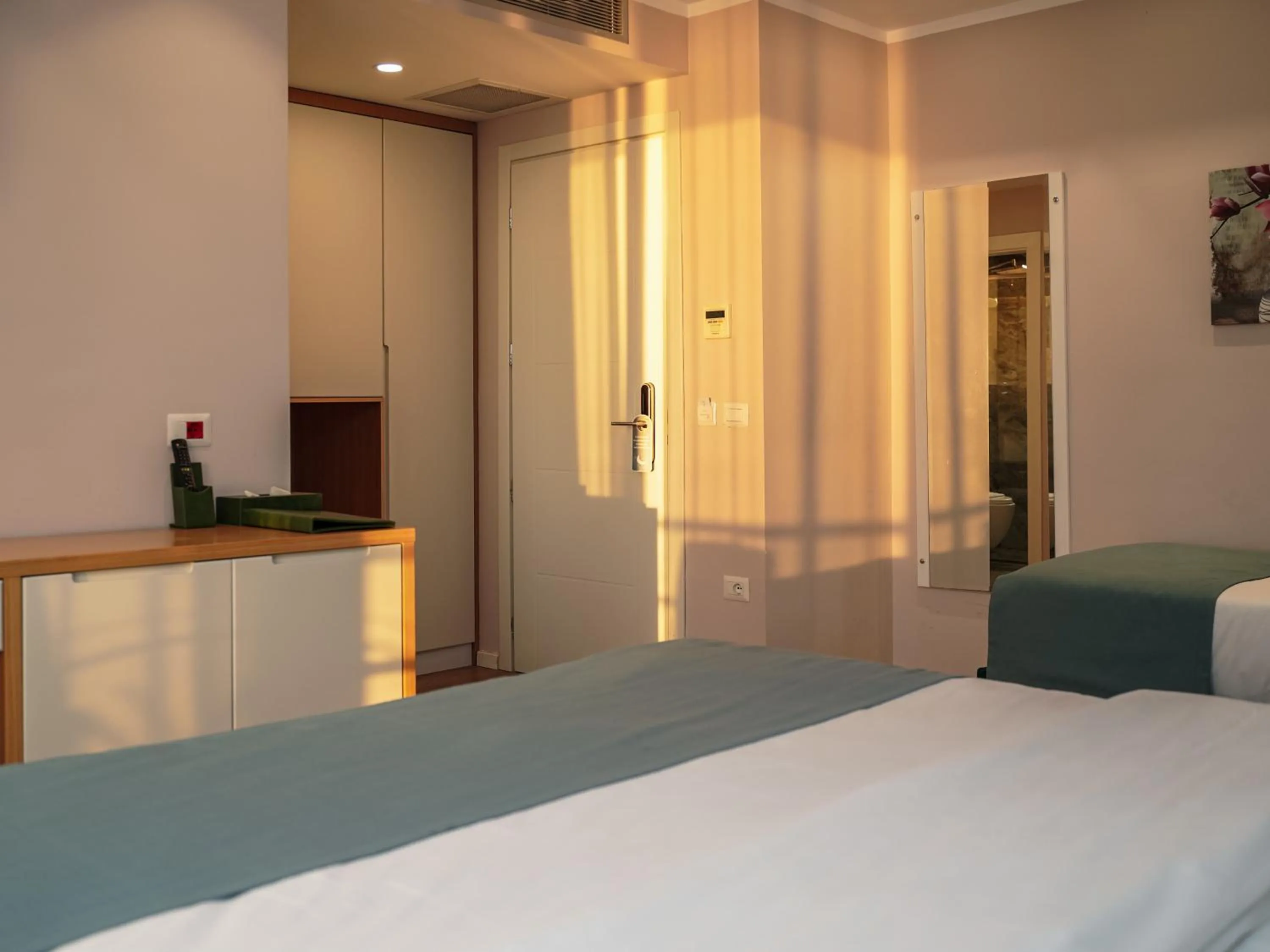 Bed in VM Resort & SPA