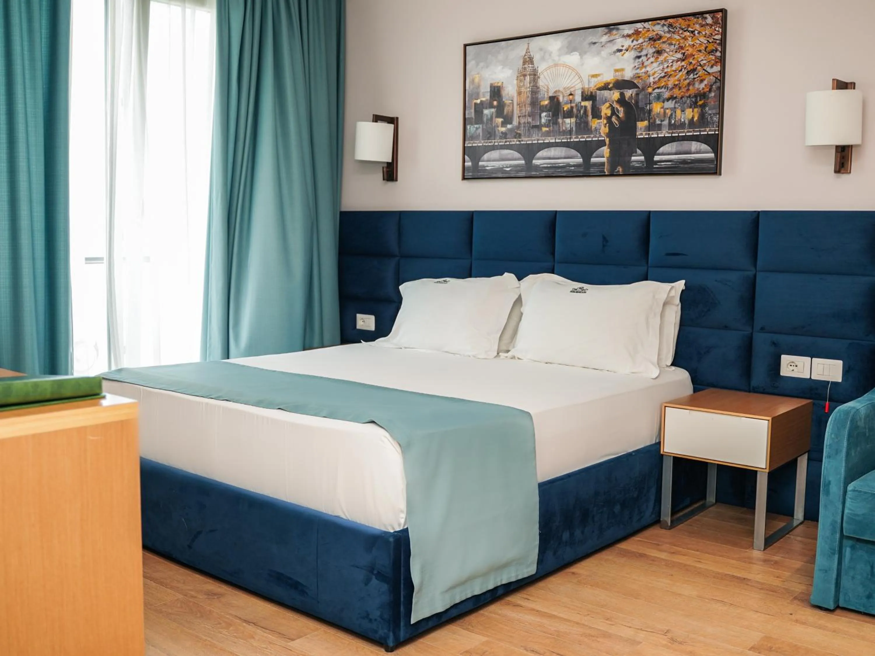 Bed in VM Resort & SPA