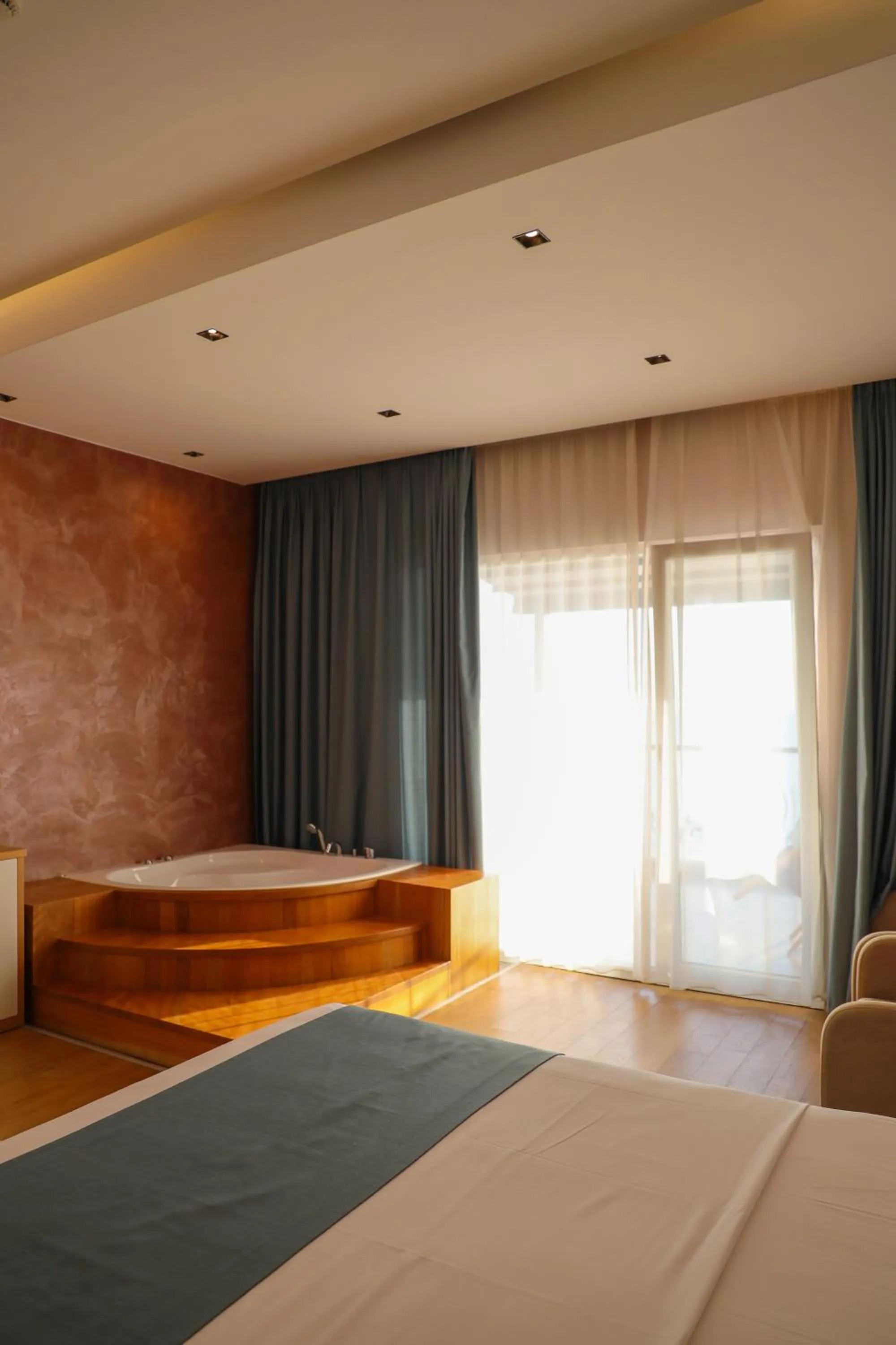 Bed in VM Resort & SPA