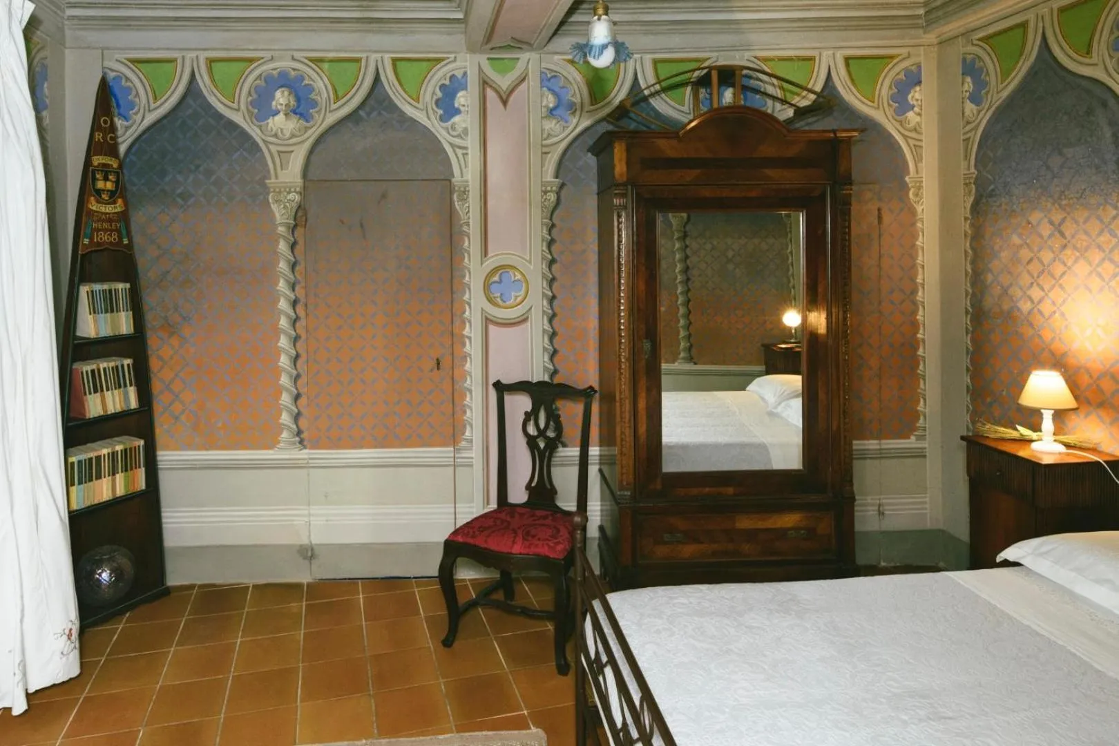 Bed in Villa Moris bed and breakfast