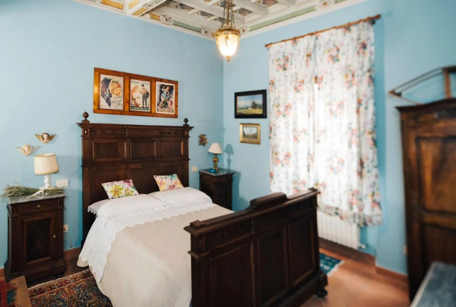 Bed in Villa Moris bed and breakfast