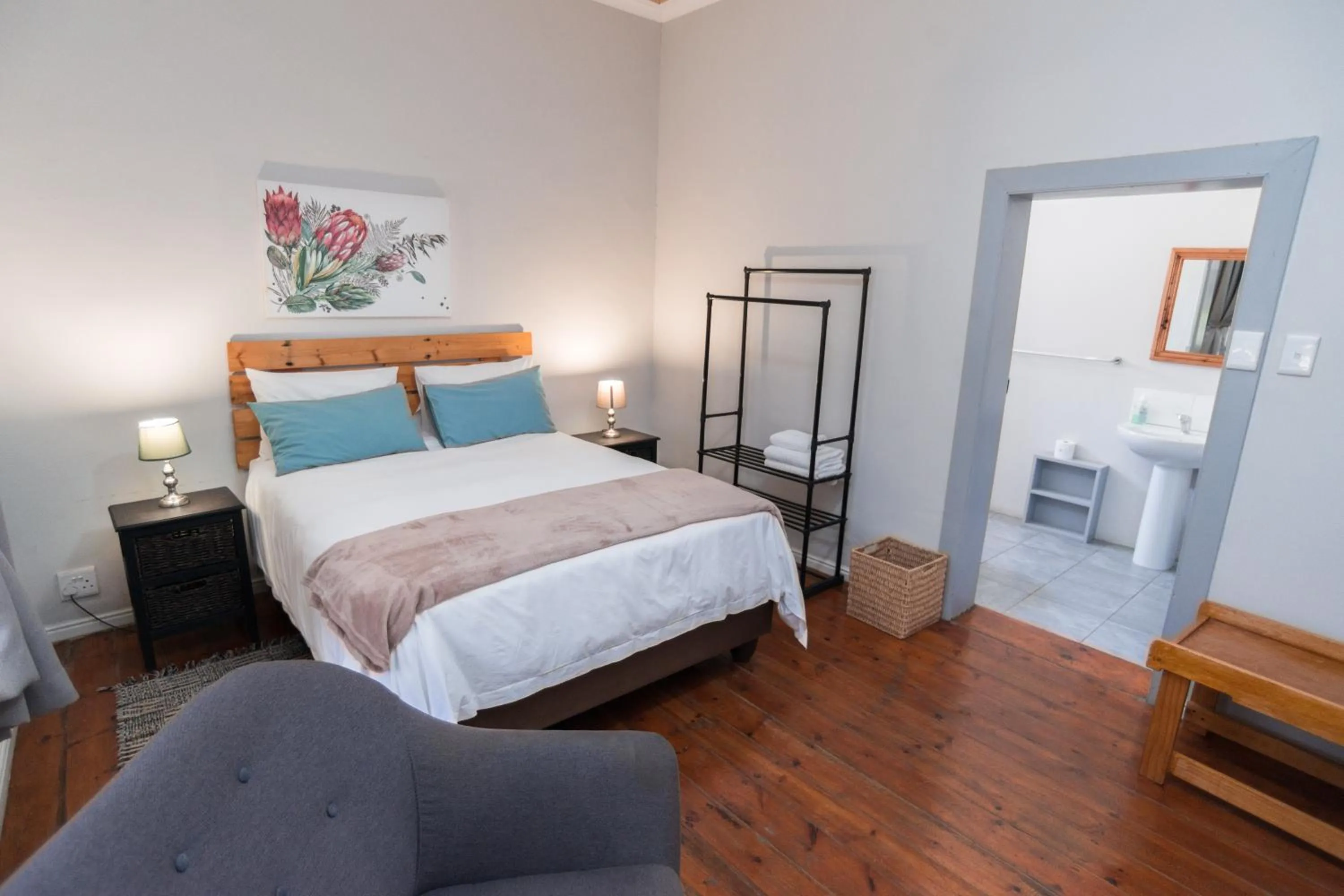 Bed in Vlettershof Guest House