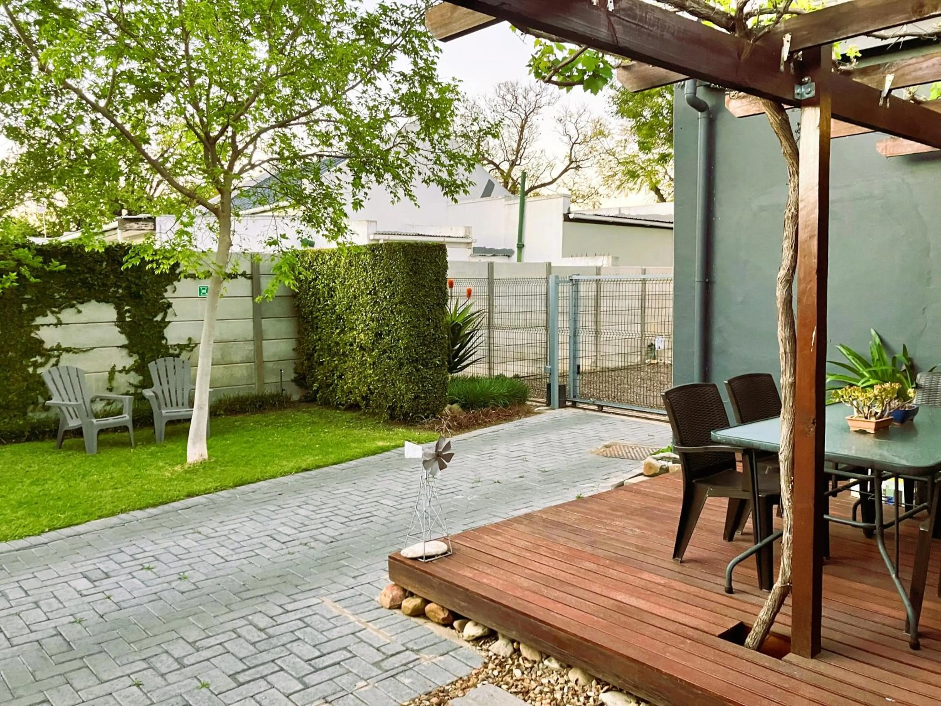 Patio in Vlettershof Guest House