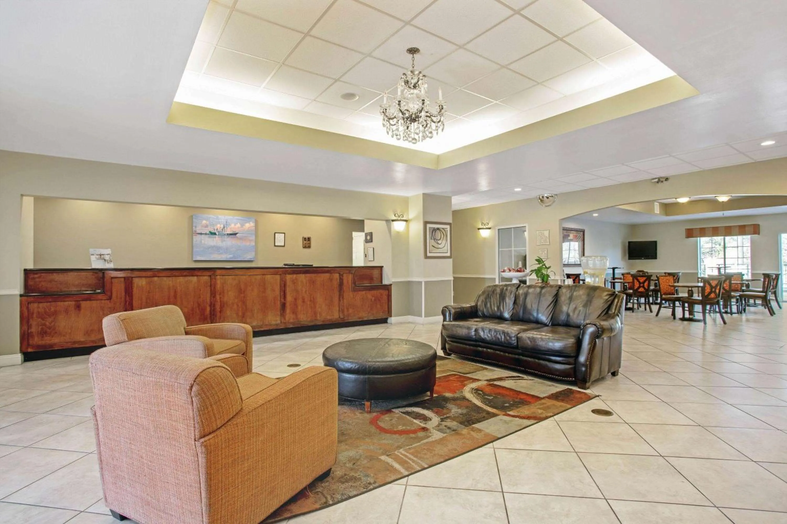 Lobby or reception in La Quinta by Wyndham PCB Coastal Palms