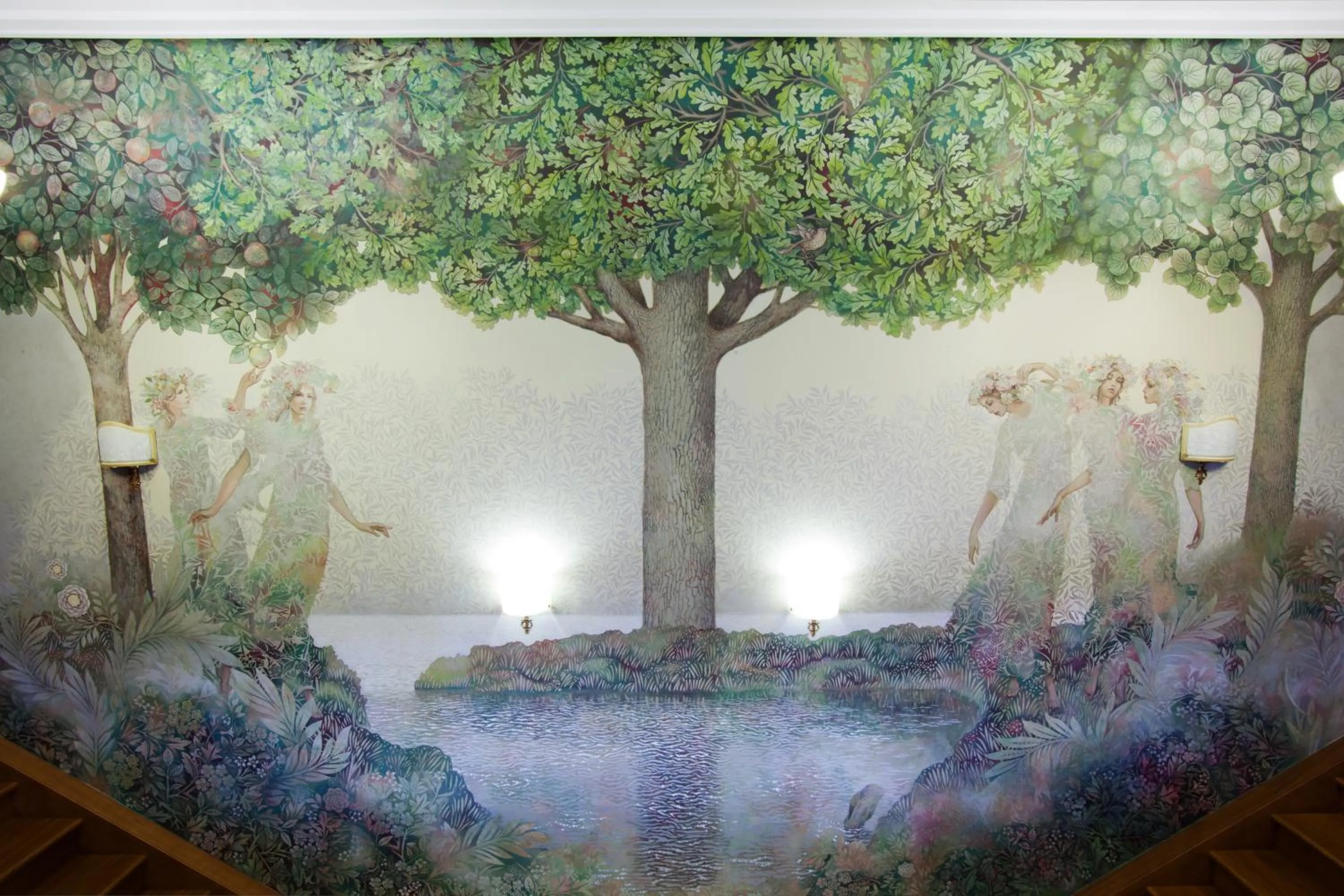 Decorative detail in Skrunda Manor