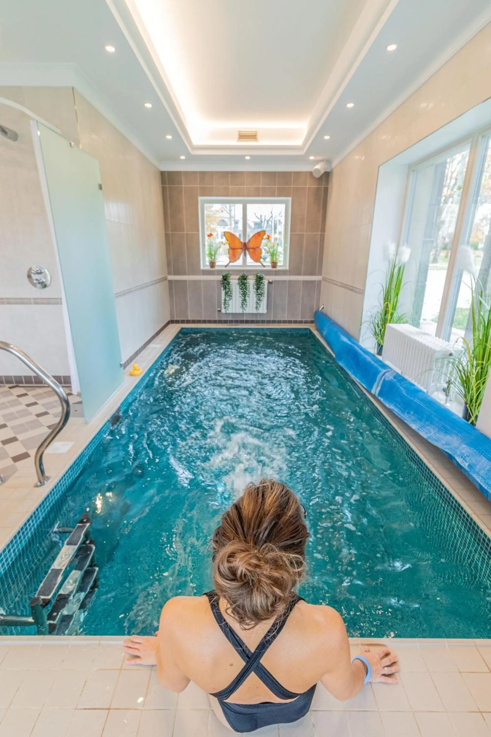 Swimming pool in Skrunda Manor