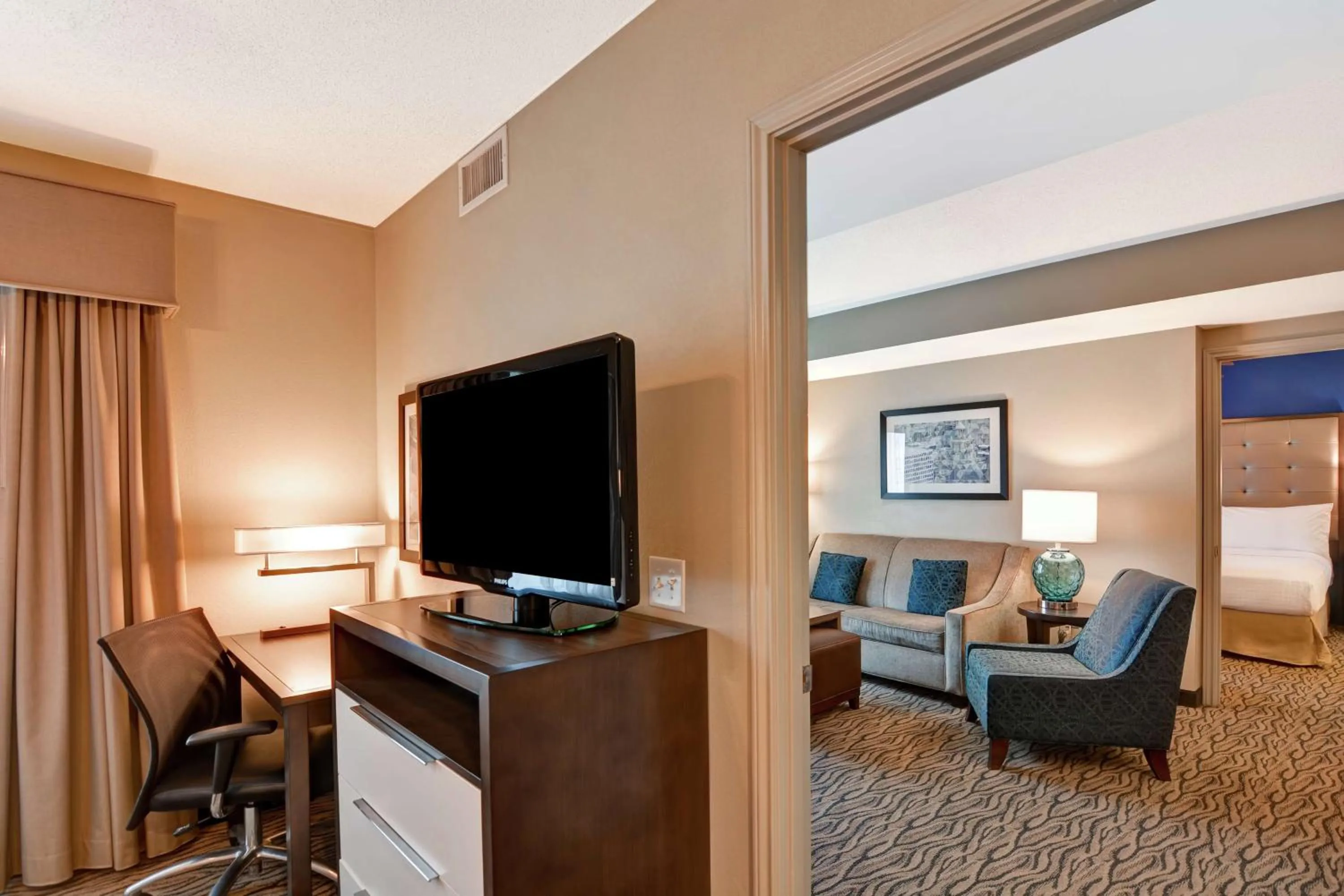Bedroom in Homewood Suites by Hilton Houston Near the Galleria