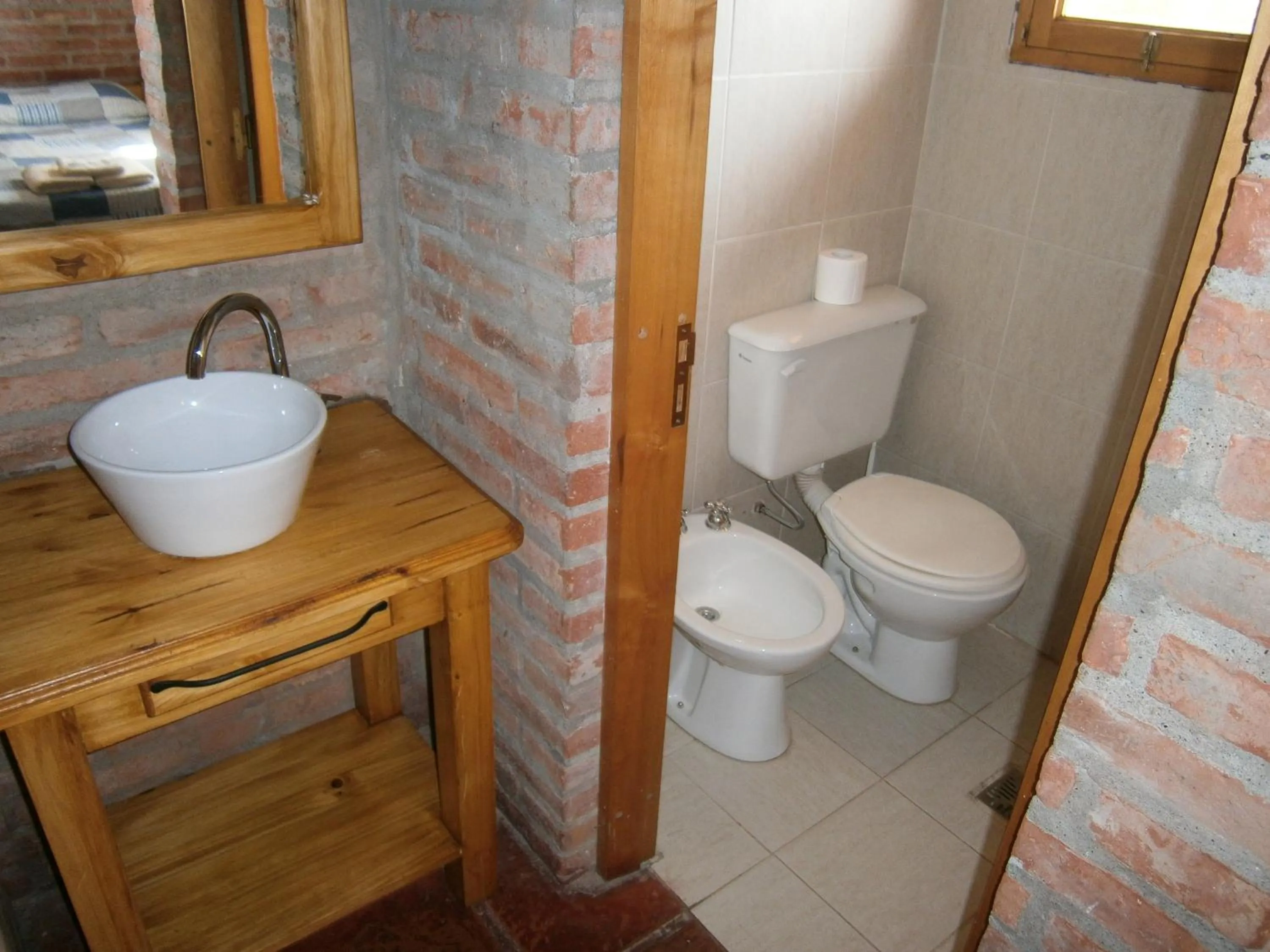Bathroom in Calafate Hostel