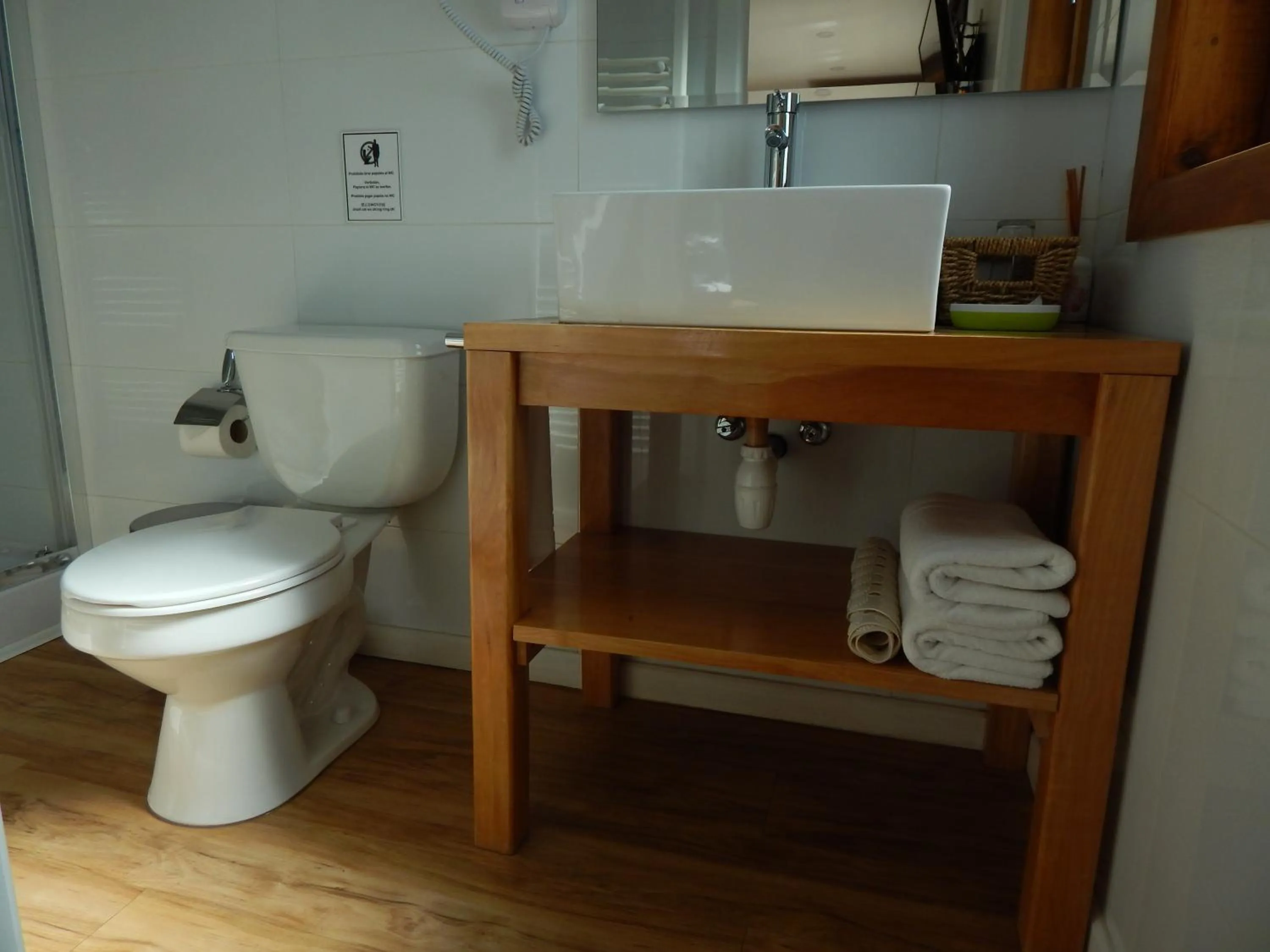 Bathroom in Hostal Buenavista Patagonia