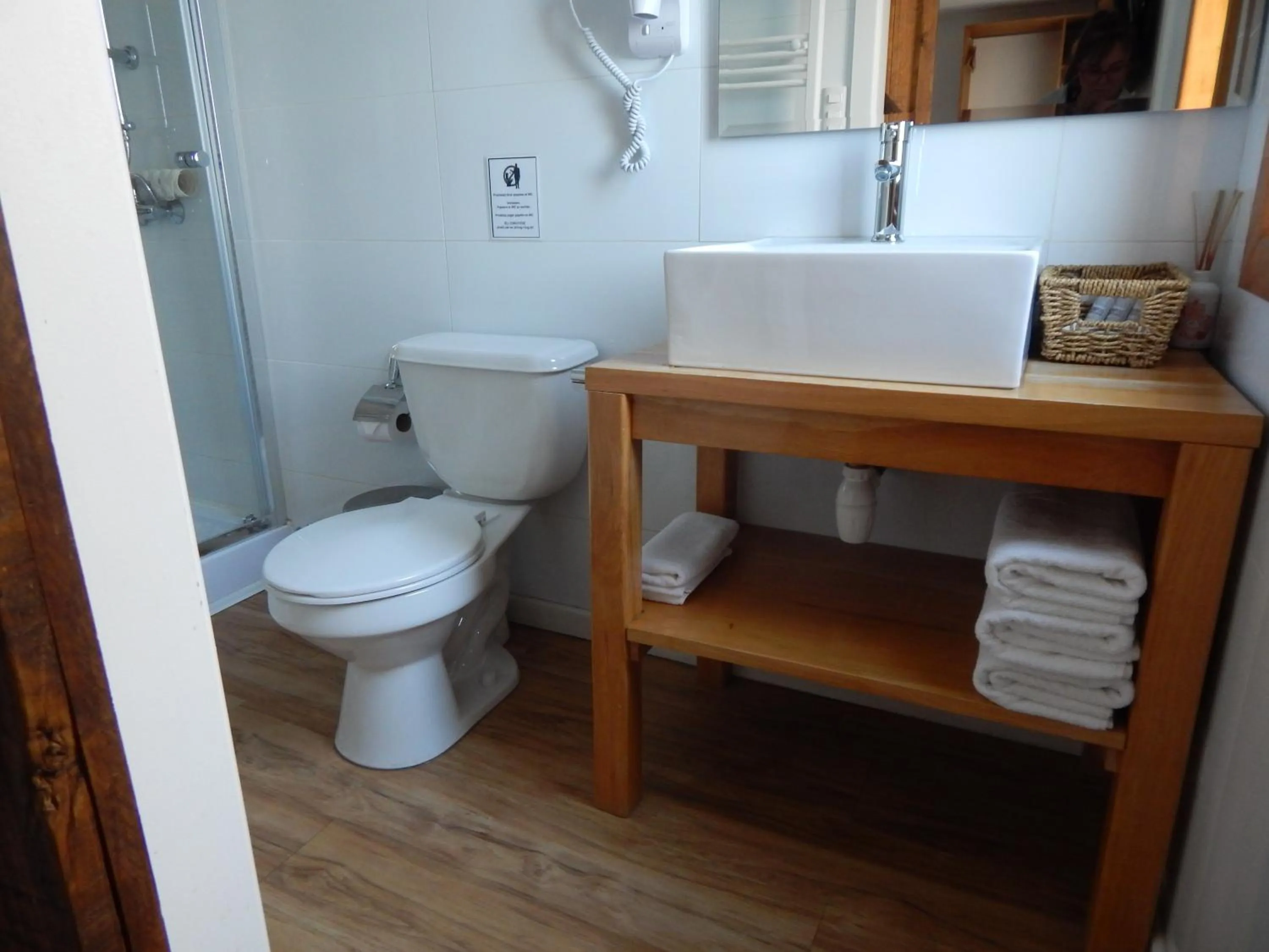 Bathroom in Hostal Buenavista Patagonia
