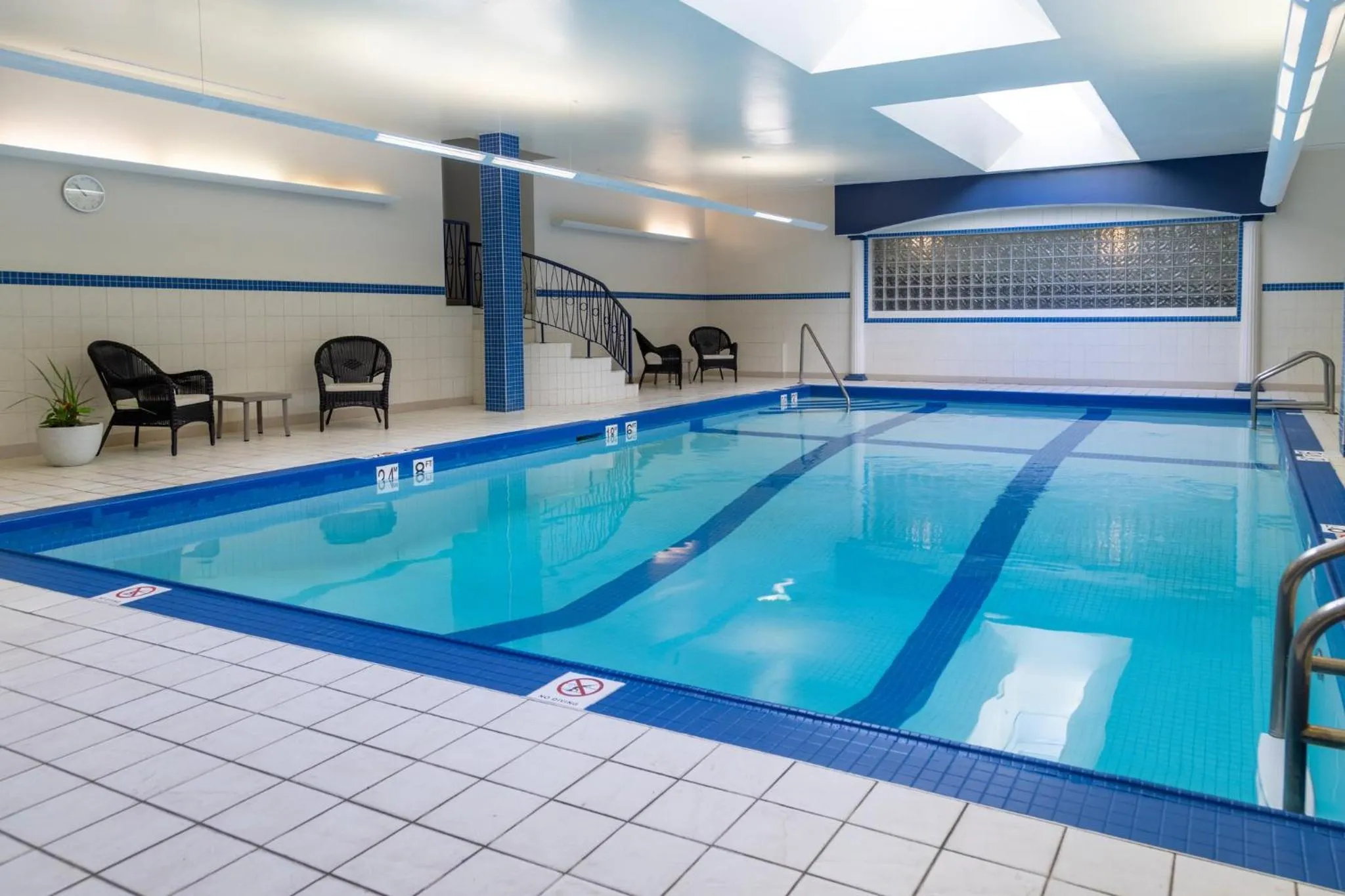Swimming pool in Crowne Plaza Fredericton Lord Beaverbrook by IHG