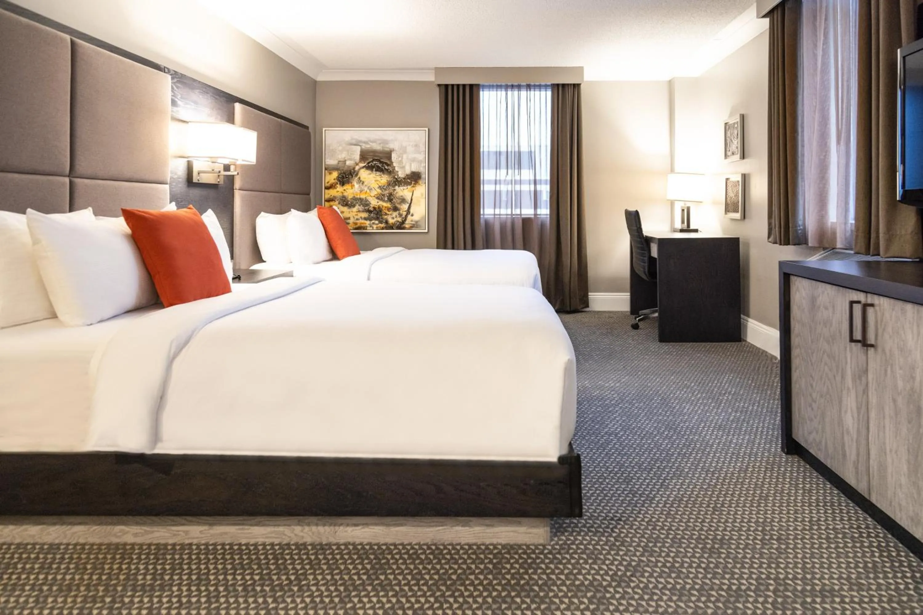 Photo of the whole room, Bed in Crowne Plaza Fredericton Lord Beaverbrook by IHG