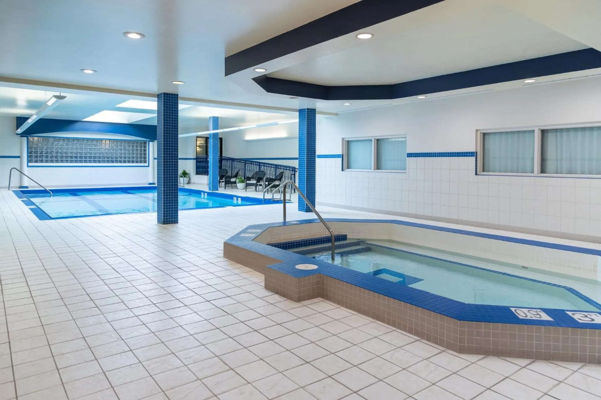 Swimming pool in Crowne Plaza Fredericton Lord Beaverbrook by IHG