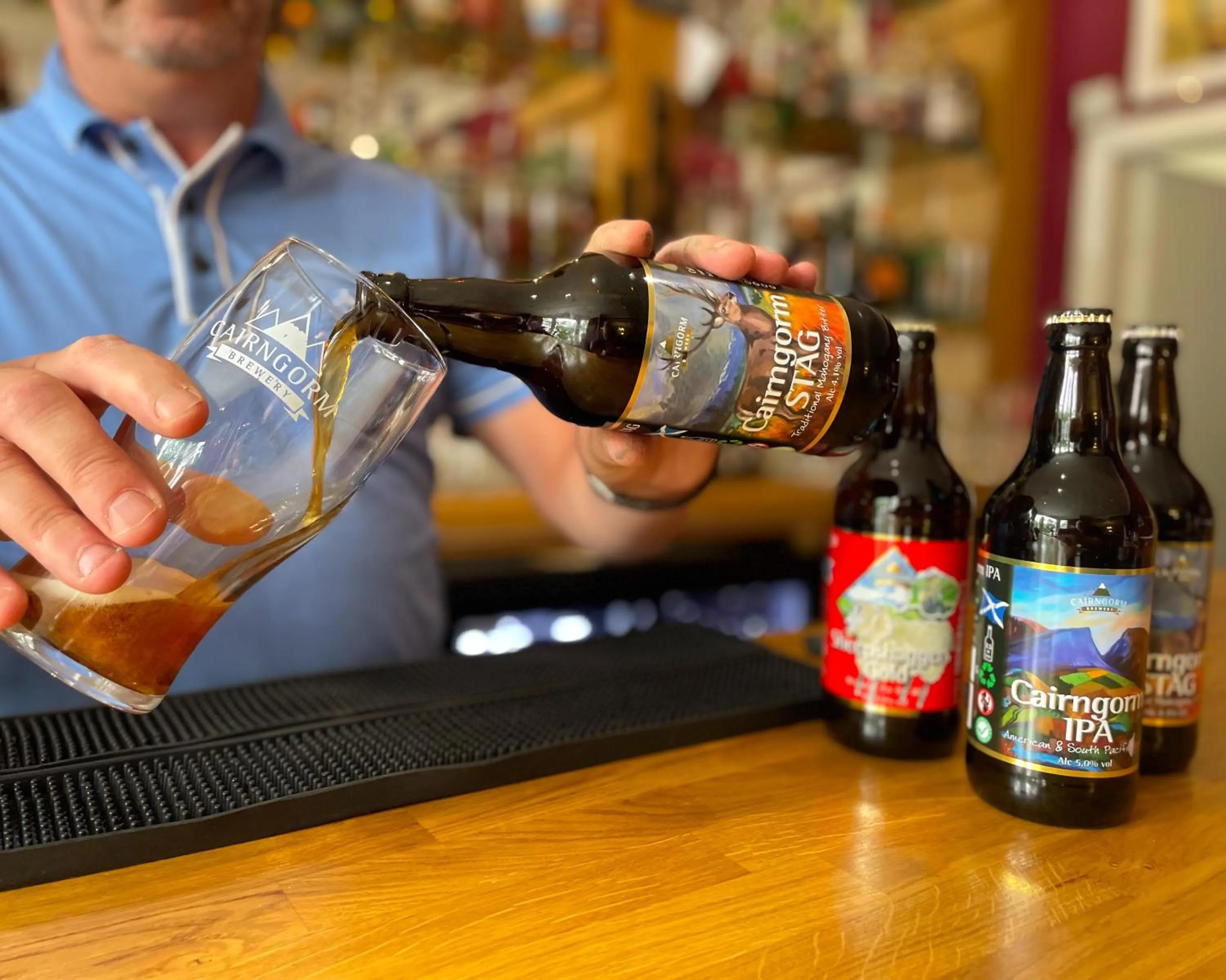 Food and drinks in The Speyside Hotel and Restaurant