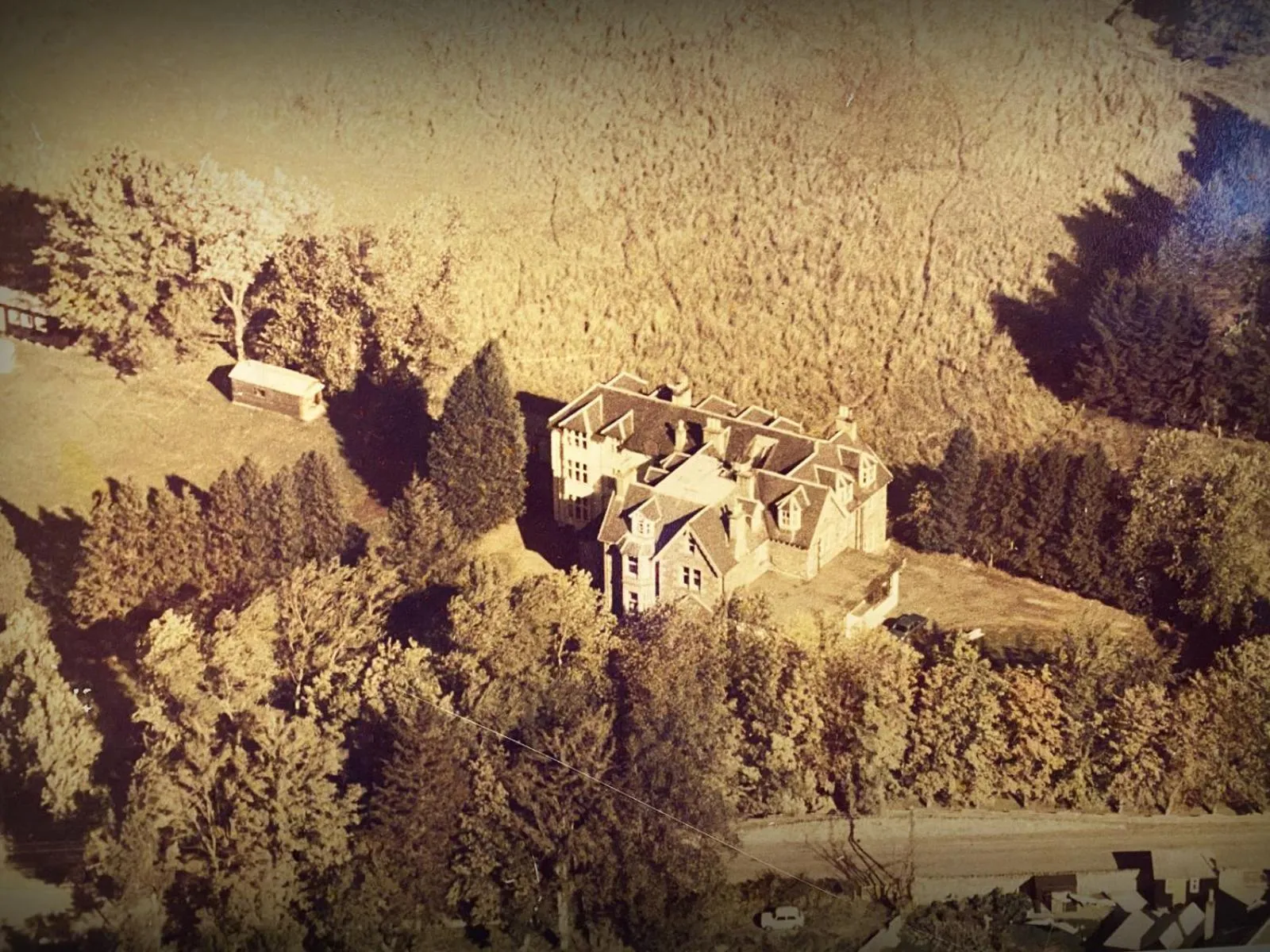 Bird's eye view in The Speyside Hotel and Restaurant