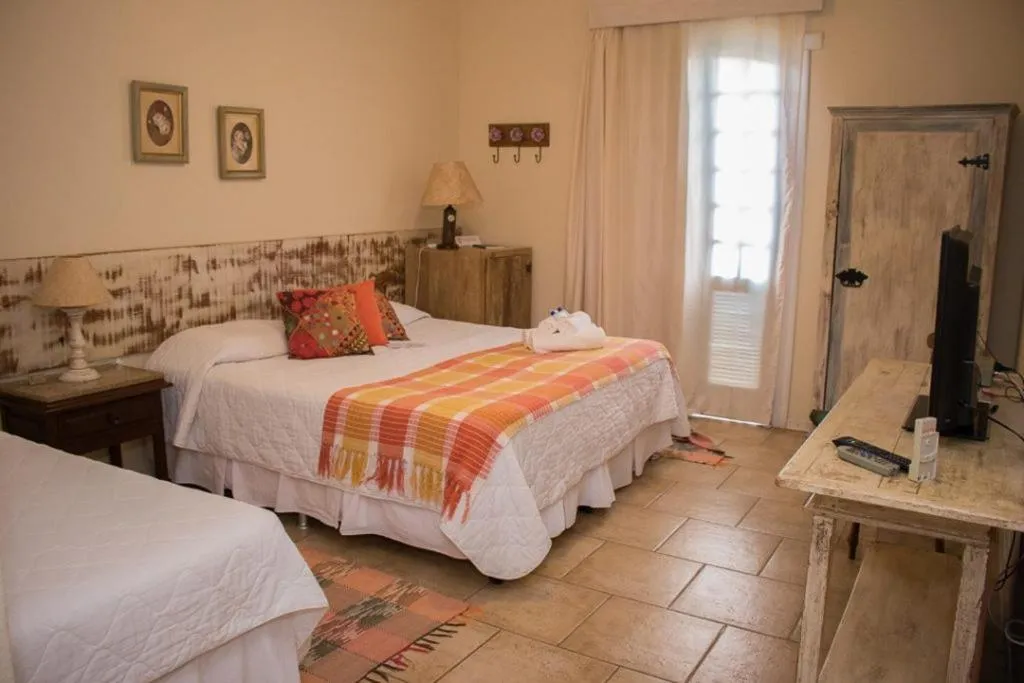 Bed in Pousada Hospedaria da Villa