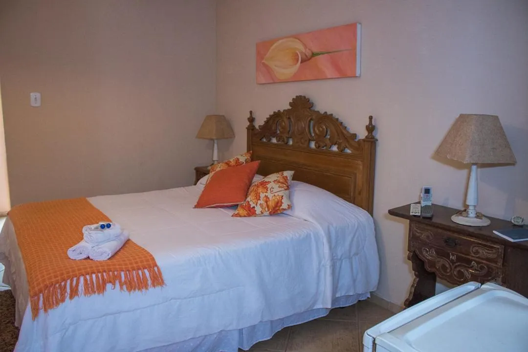 Bed in Pousada Hospedaria da Villa