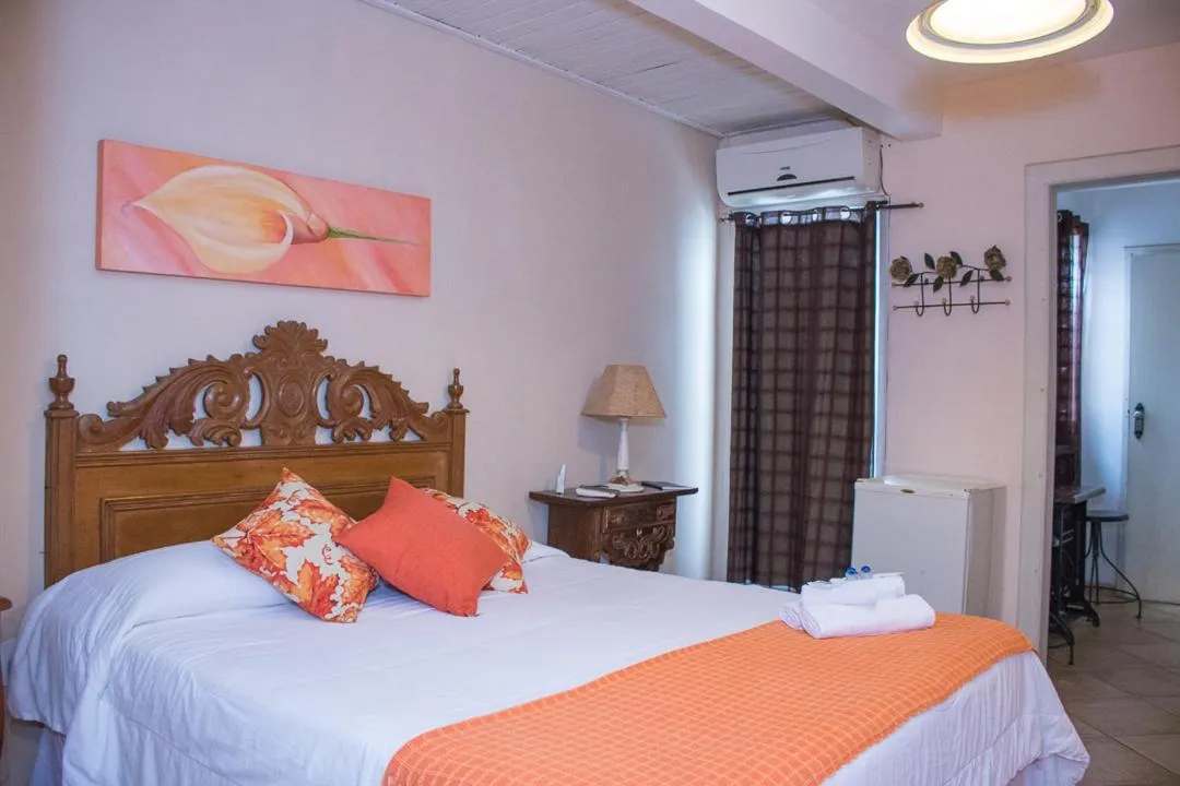 Bed in Pousada Hospedaria da Villa