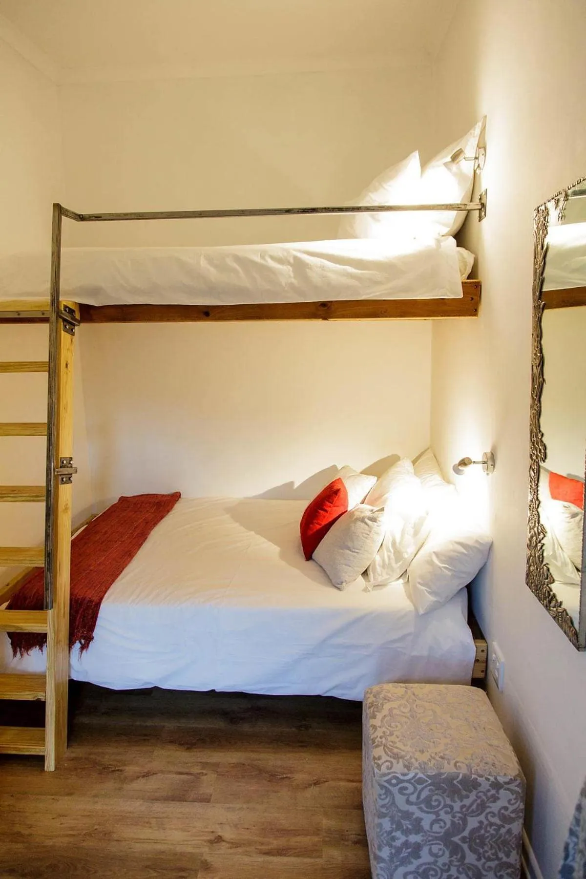 Bed in Blue Lily Retreat