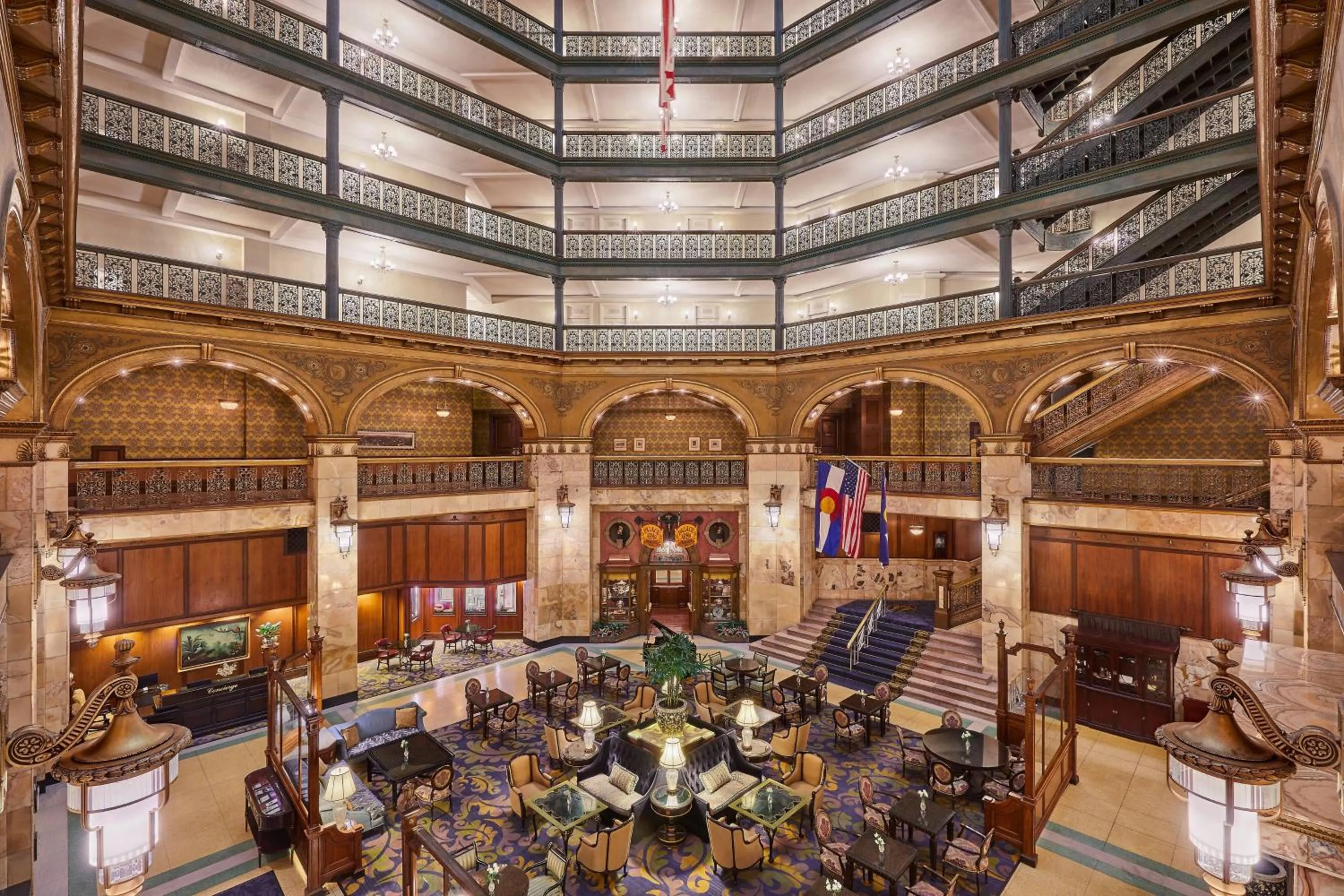 Lobby or reception in The Brown Palace Hotel and Spa, Autograph Collection