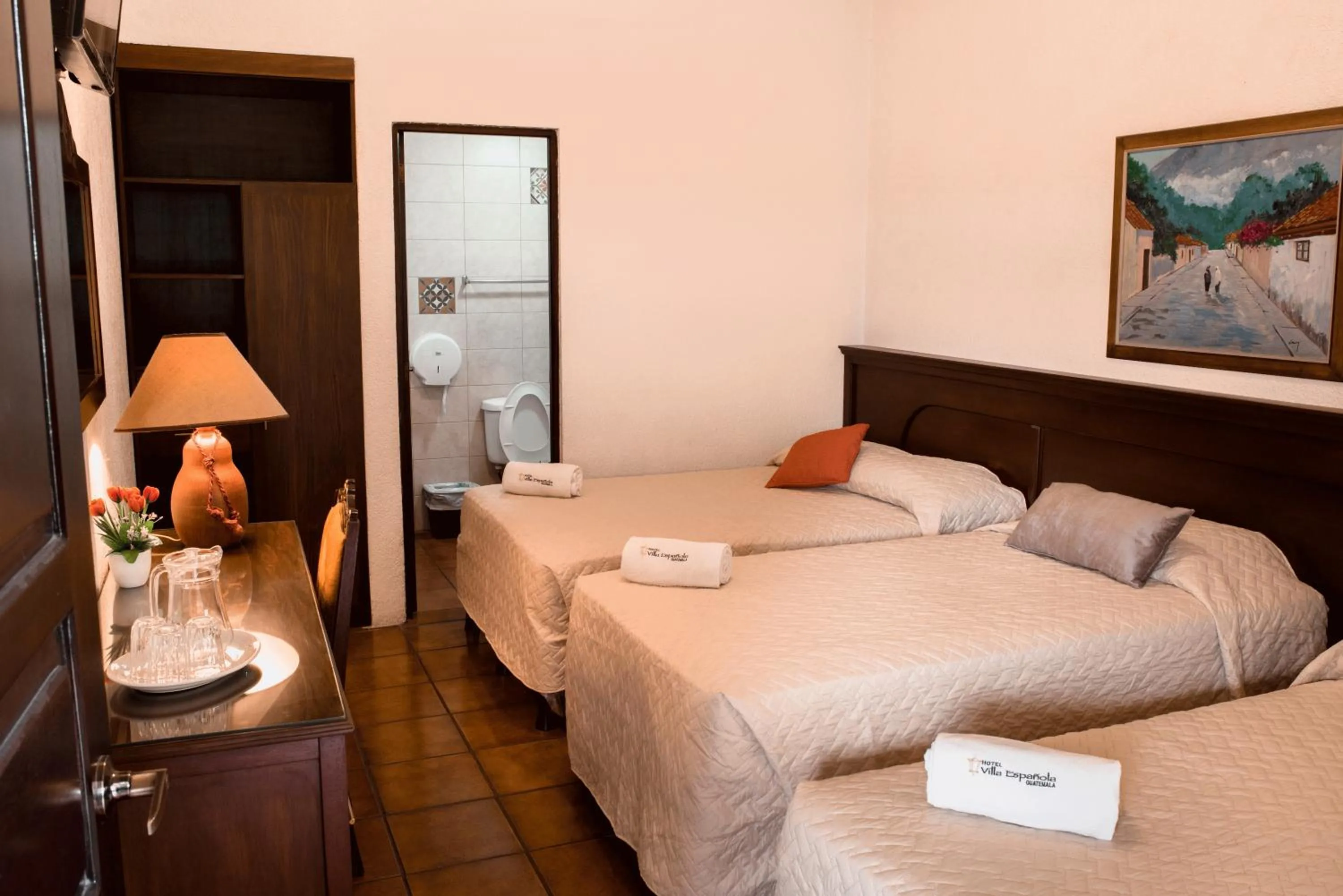 Bed in Hotel Villa Española