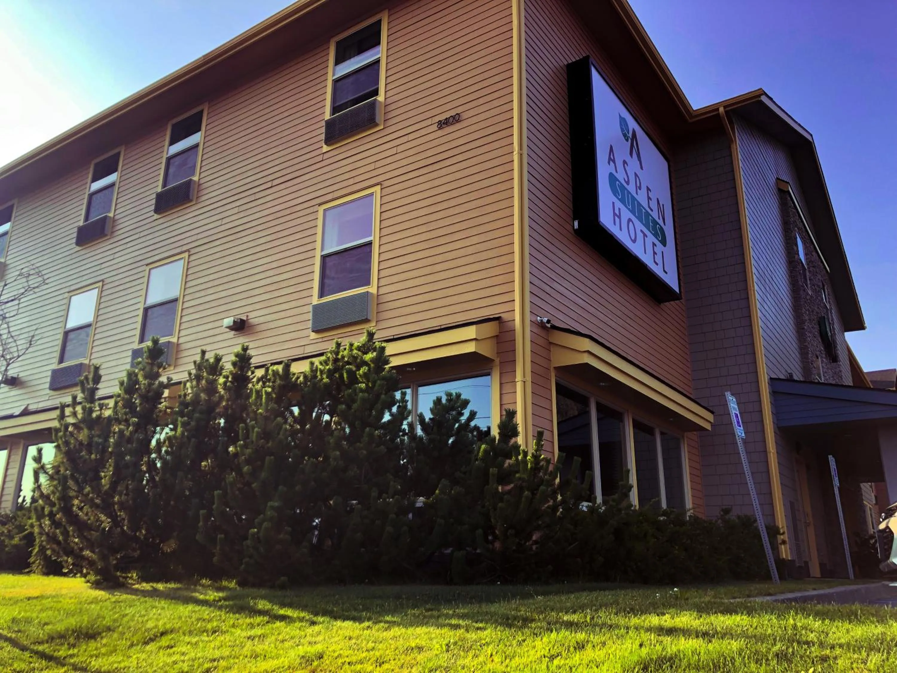 Property building in Aspen Suites Hotel Juneau