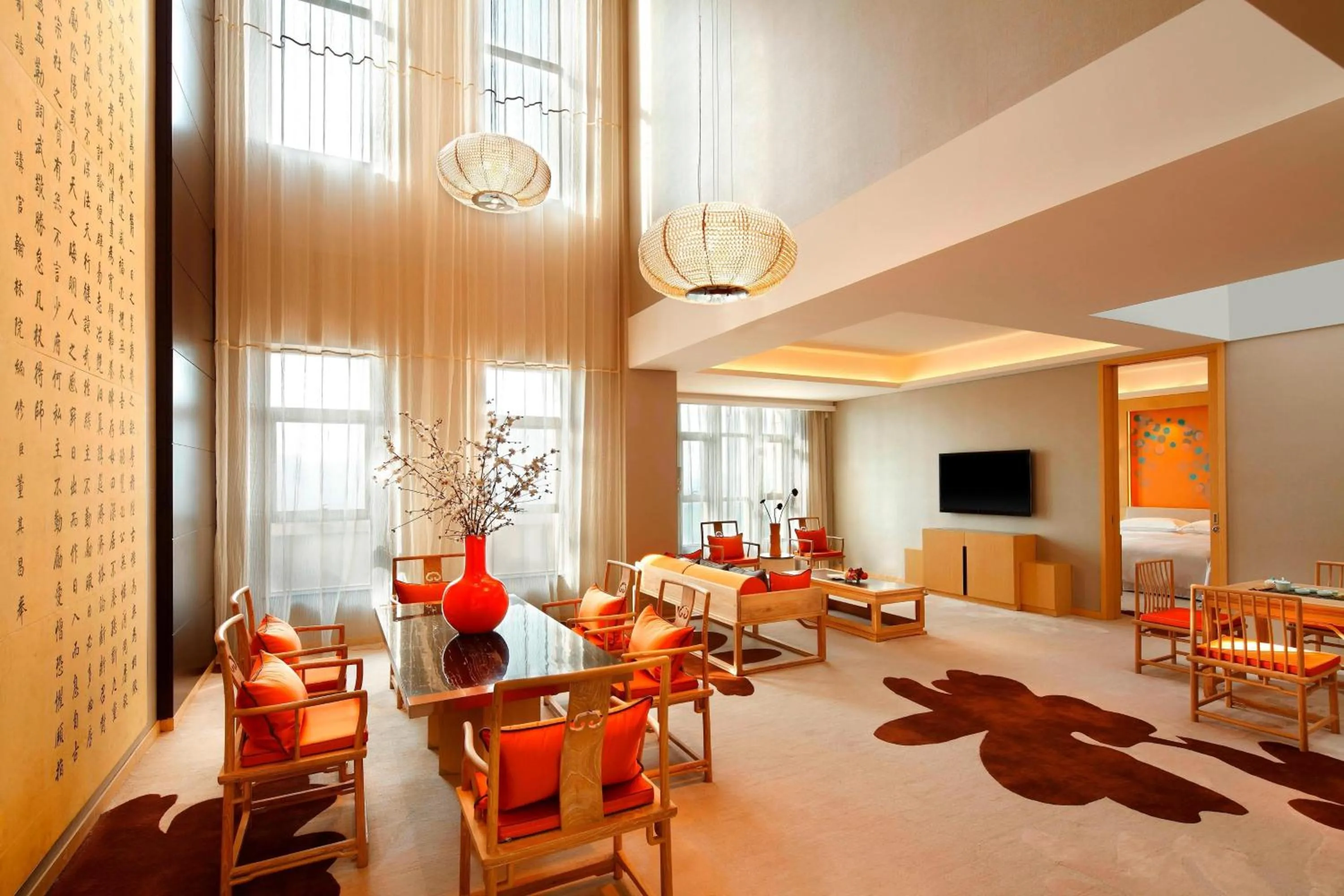 Photo of the whole room in Four Points by Sheraton Luohe