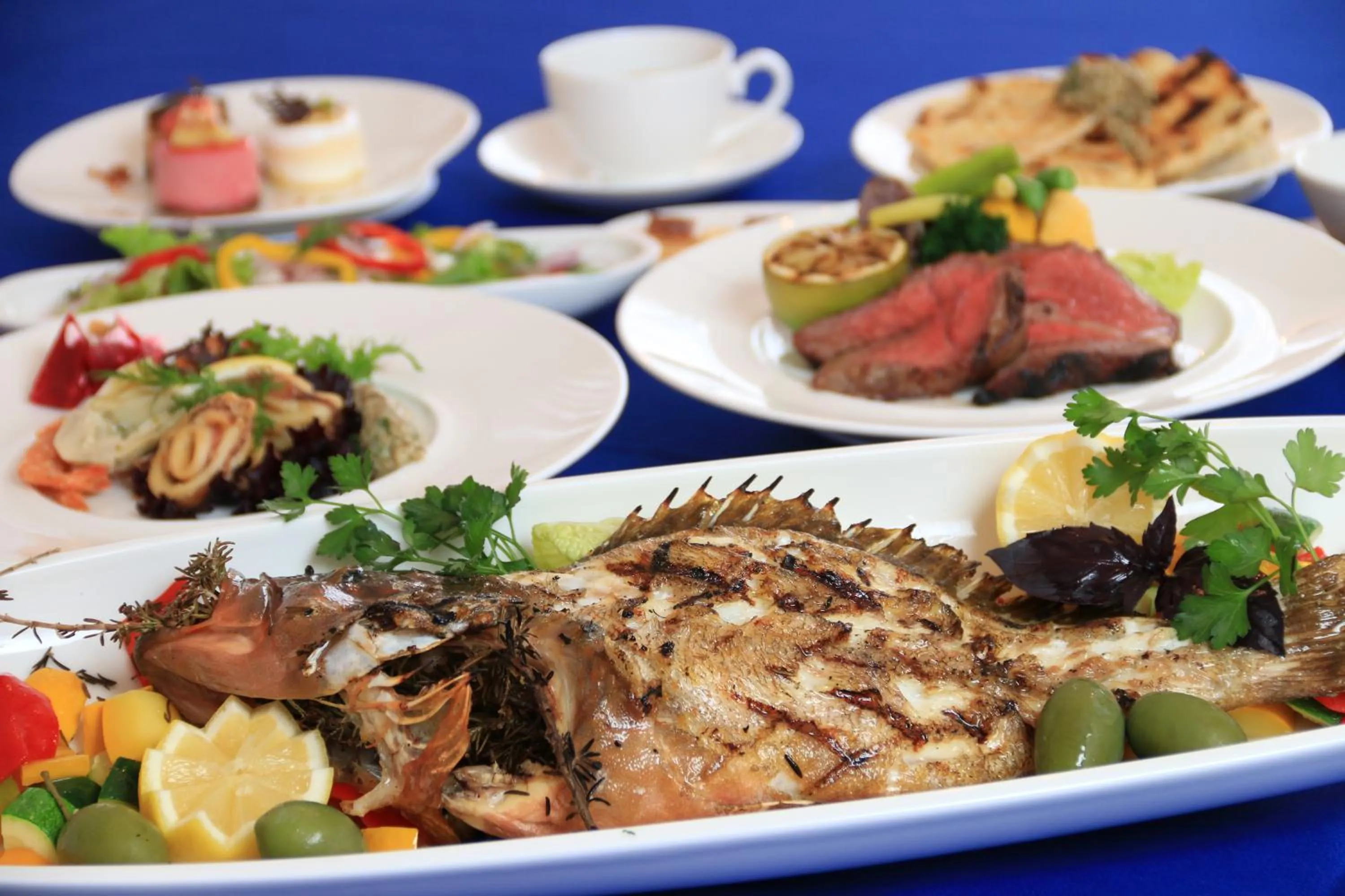 Food close-up in Hotel Limani