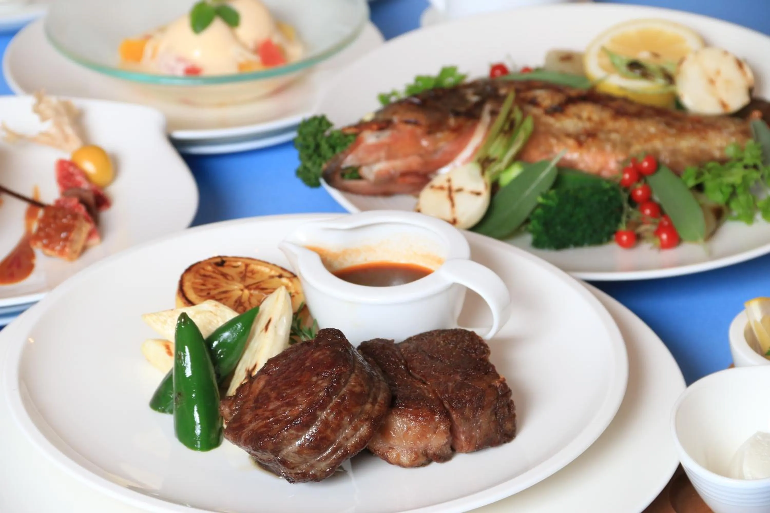 Food close-up in Hotel Limani