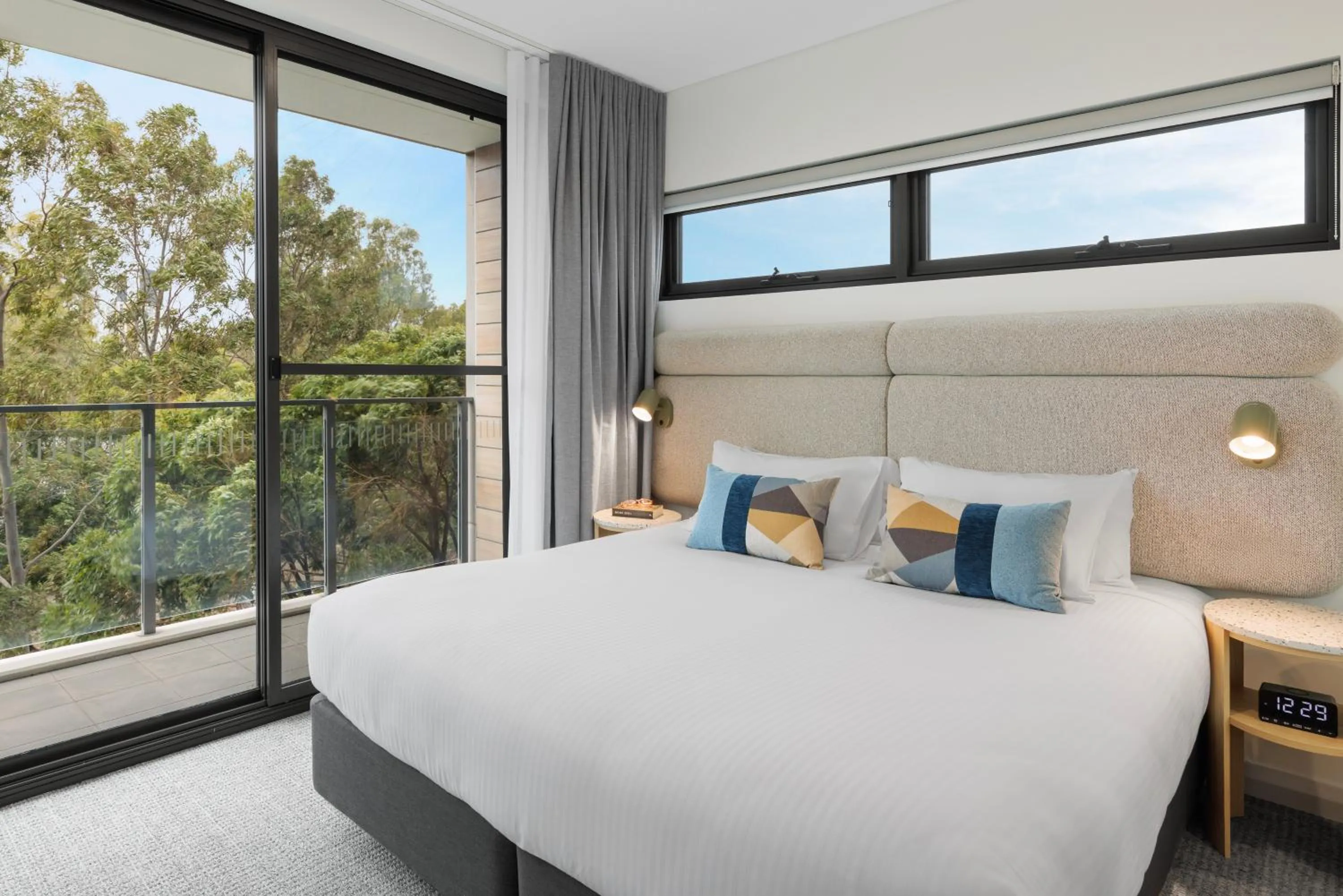 Bedroom, Bed in Quest at Sydney Olympic Park