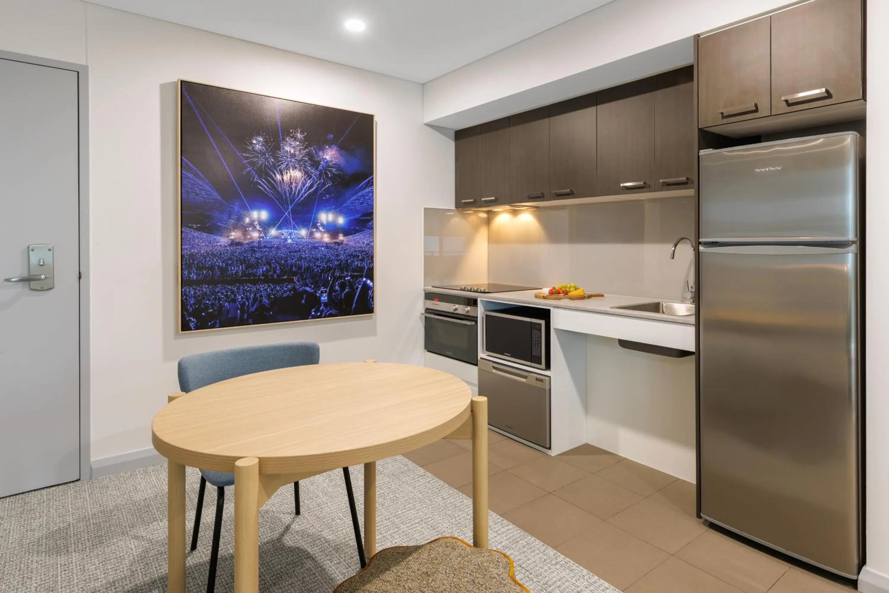 Dining area in Quest at Sydney Olympic Park