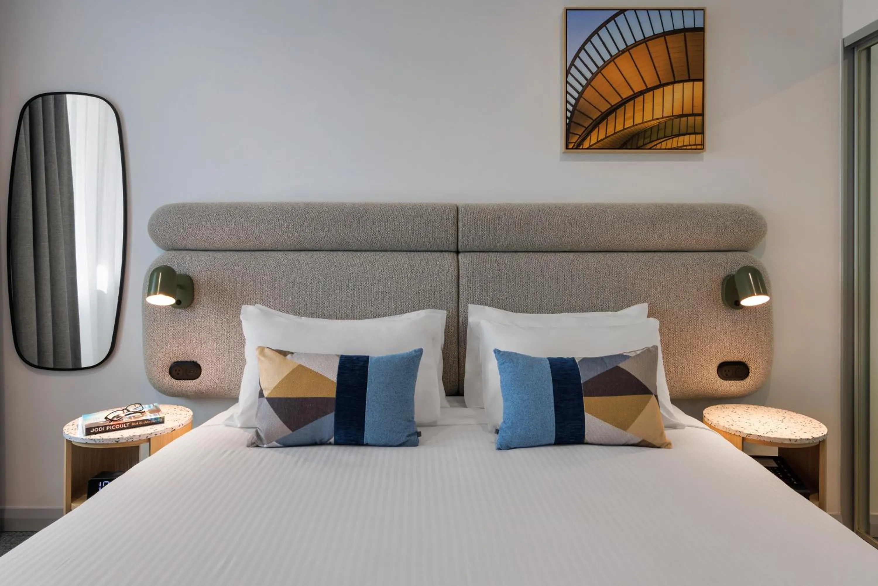 Bedroom, Bed in Quest at Sydney Olympic Park