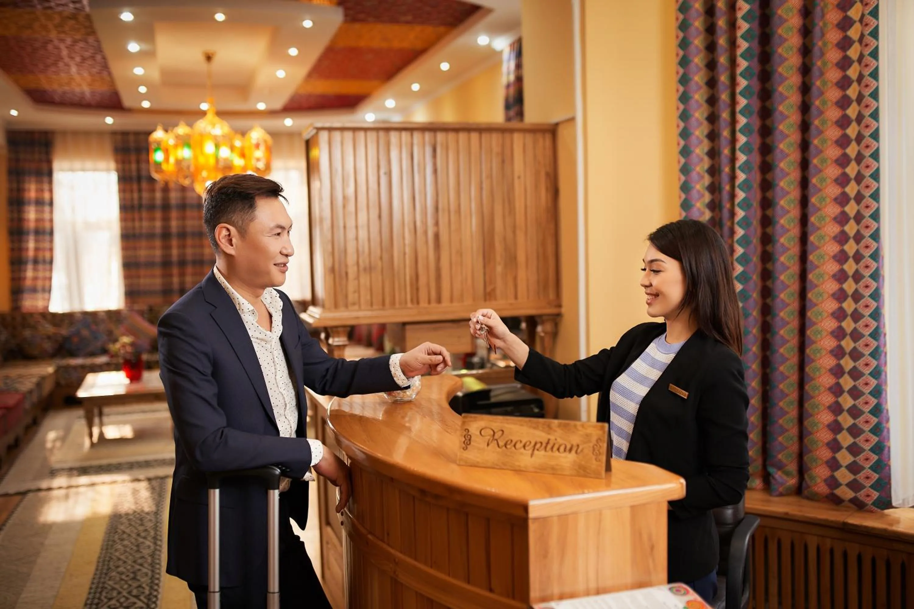 Staff in Navat Hotel