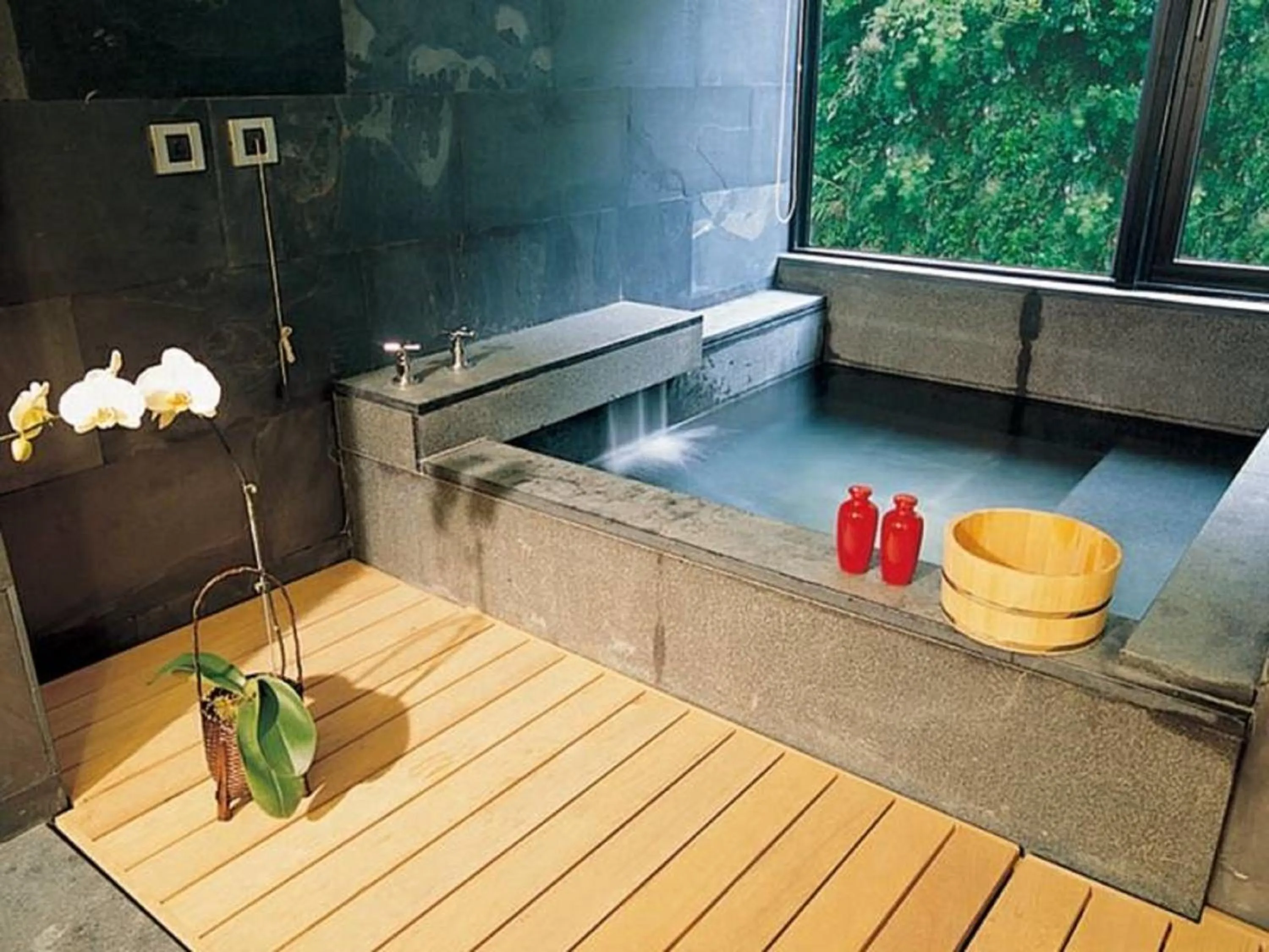 Bathroom in Volando Urai Spring Spa & Resort