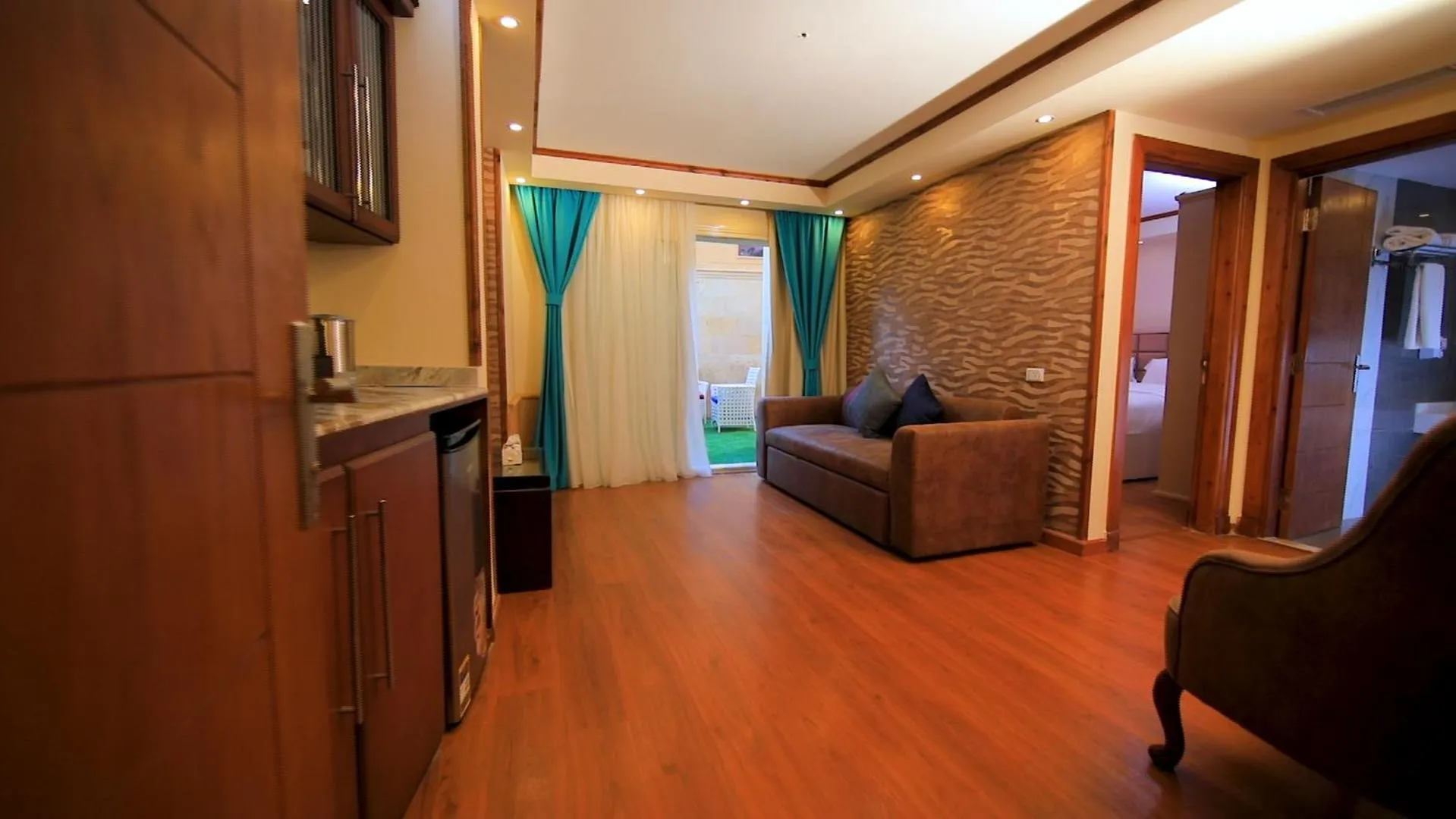 Living room in Villa 14 Suites